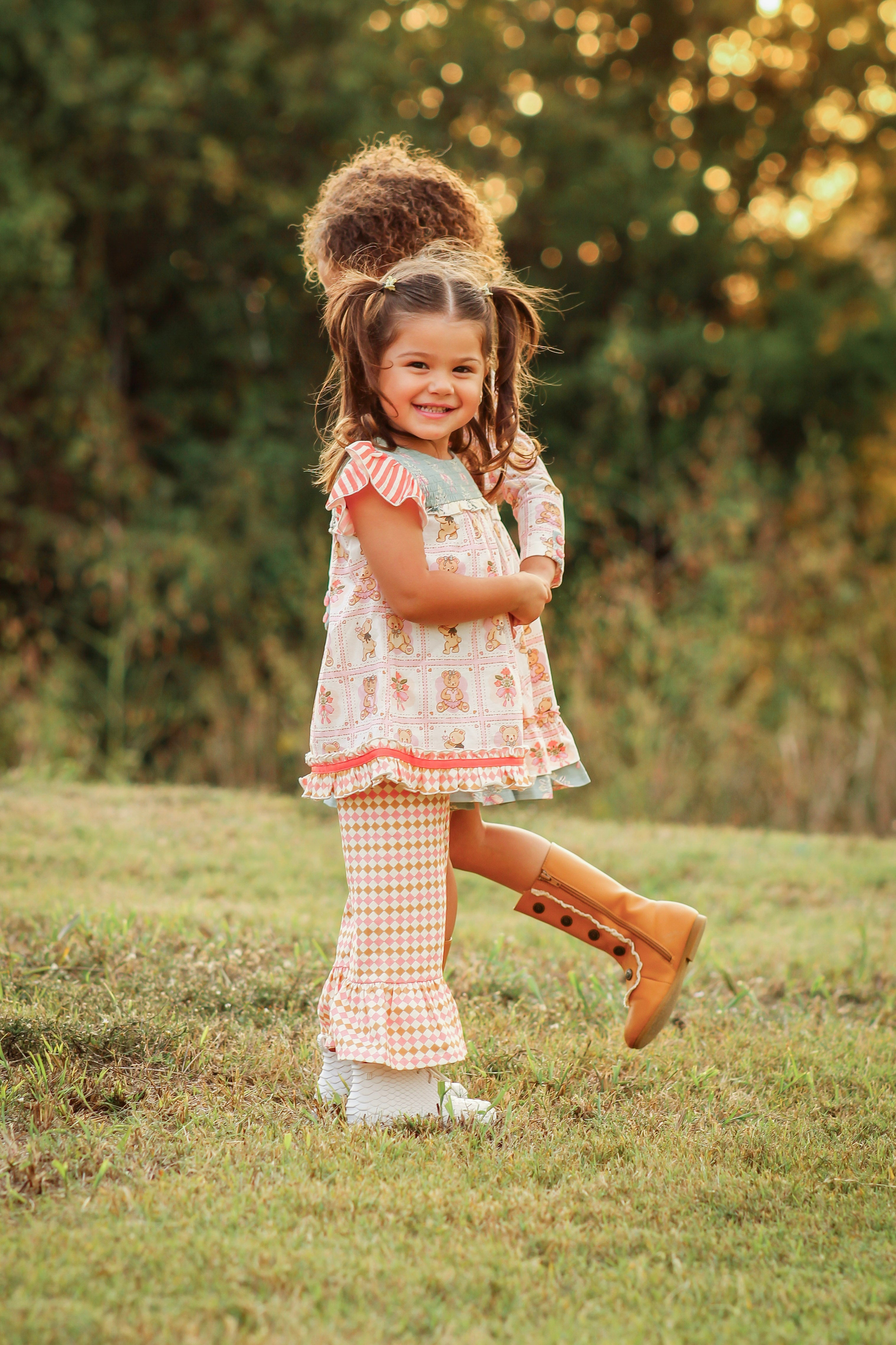 Checkered Cubs Big Ruffles