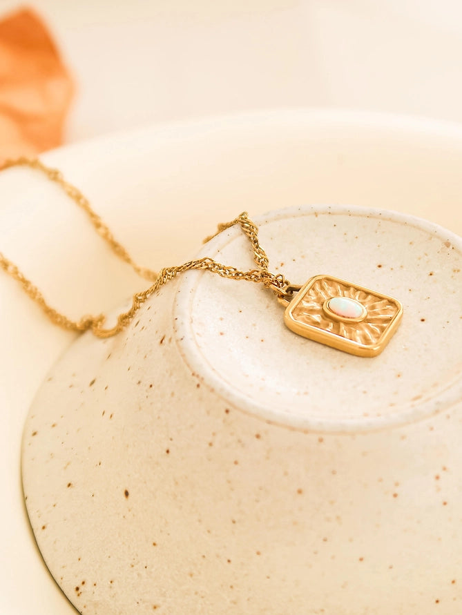 Solstice Opal Necklace
