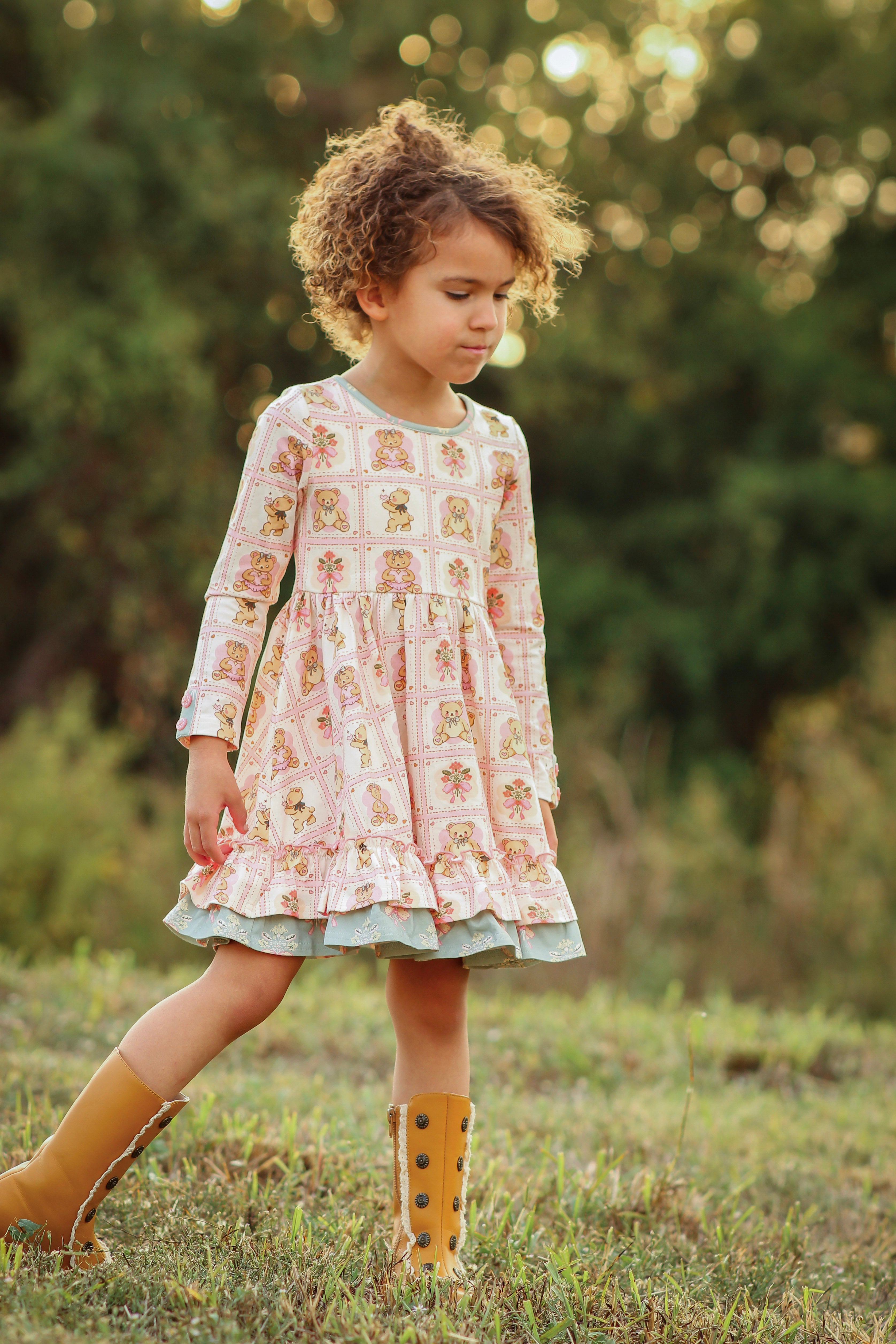 Beary Blossoms Lap Dress