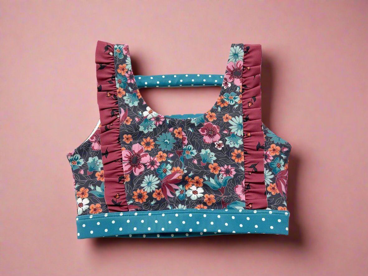 Enchanted Berry Bliss Active Crop Top