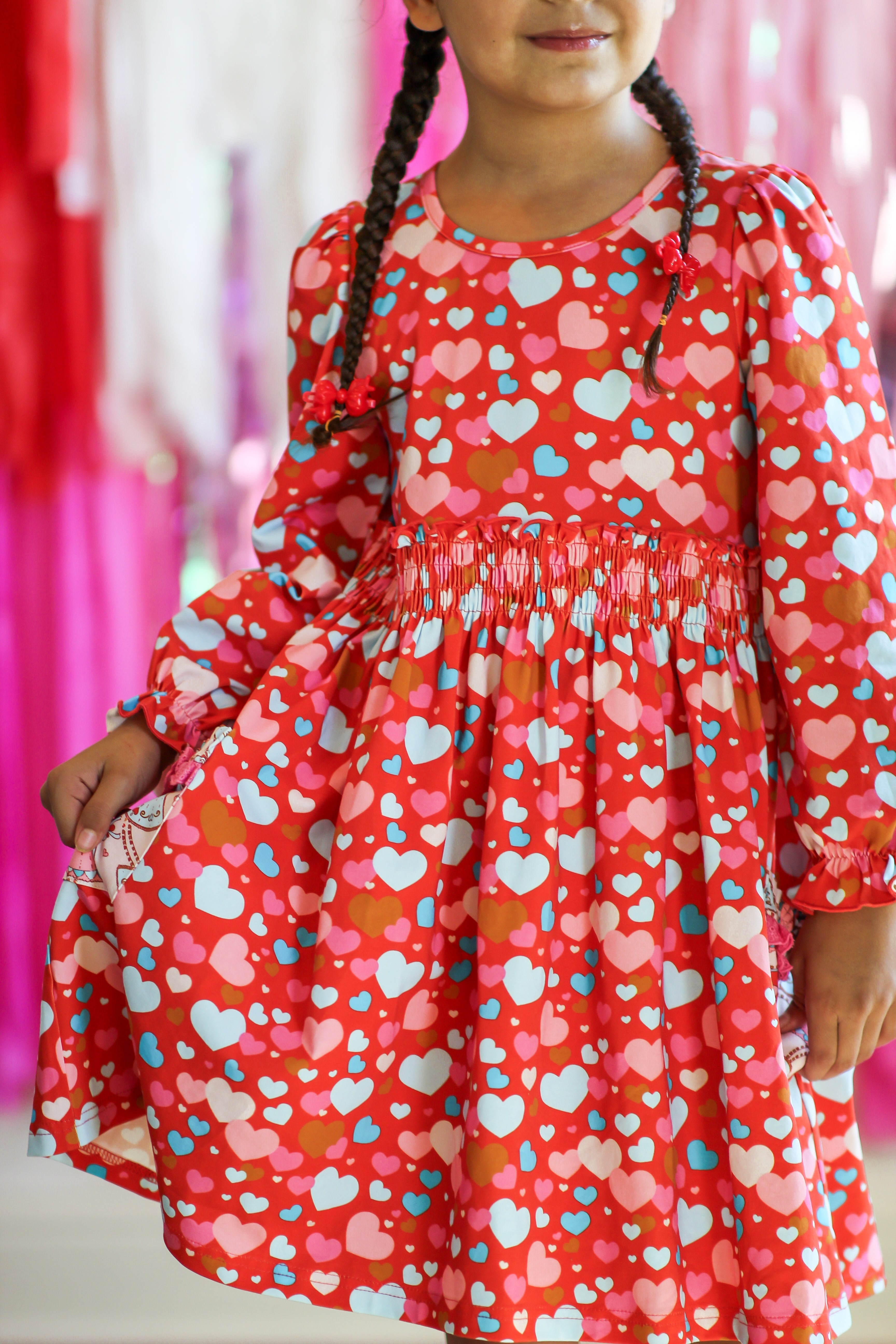 Sweetheart Shuffle Lap Dress