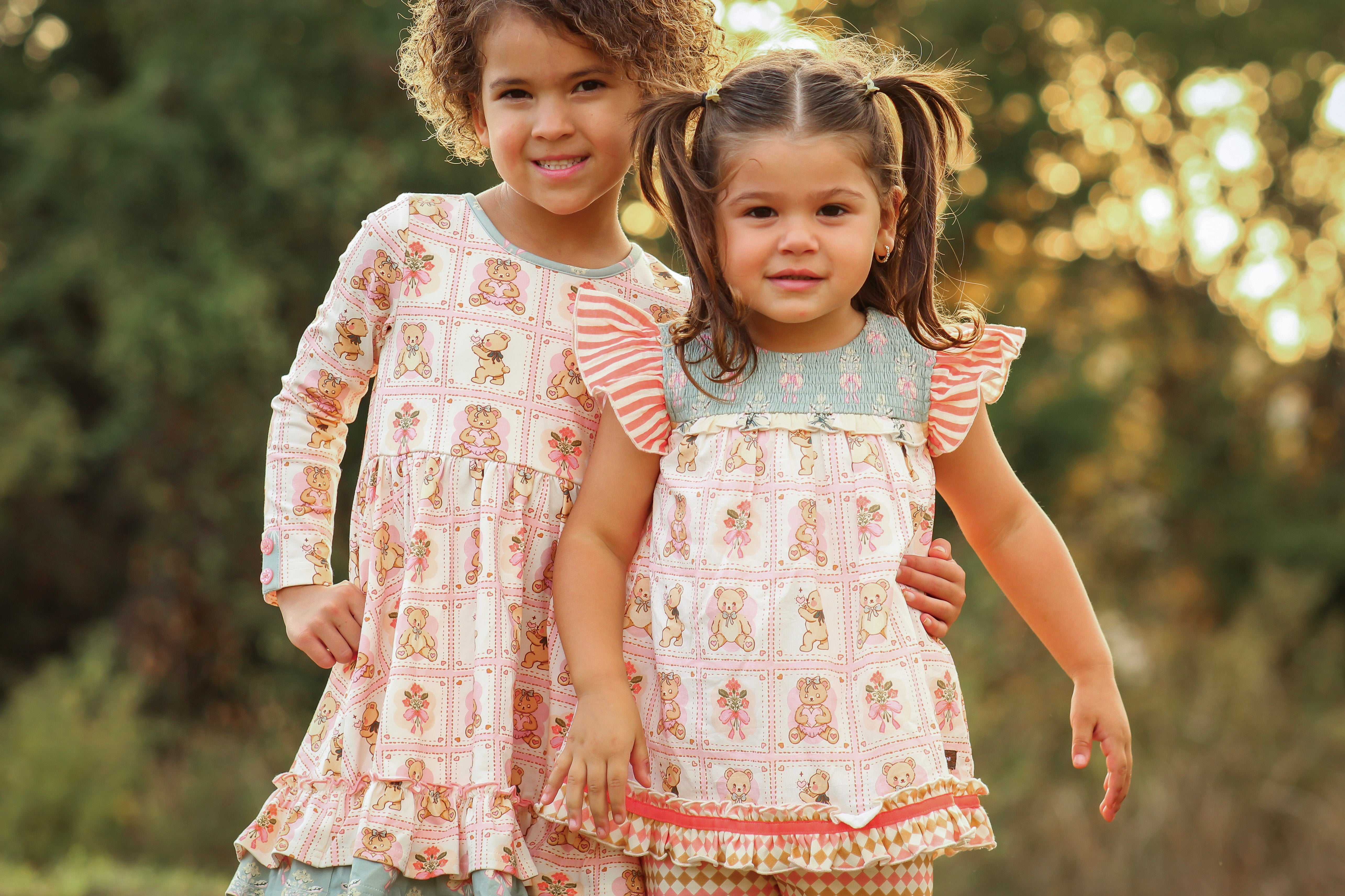 Beary Blossoms Lap Dress