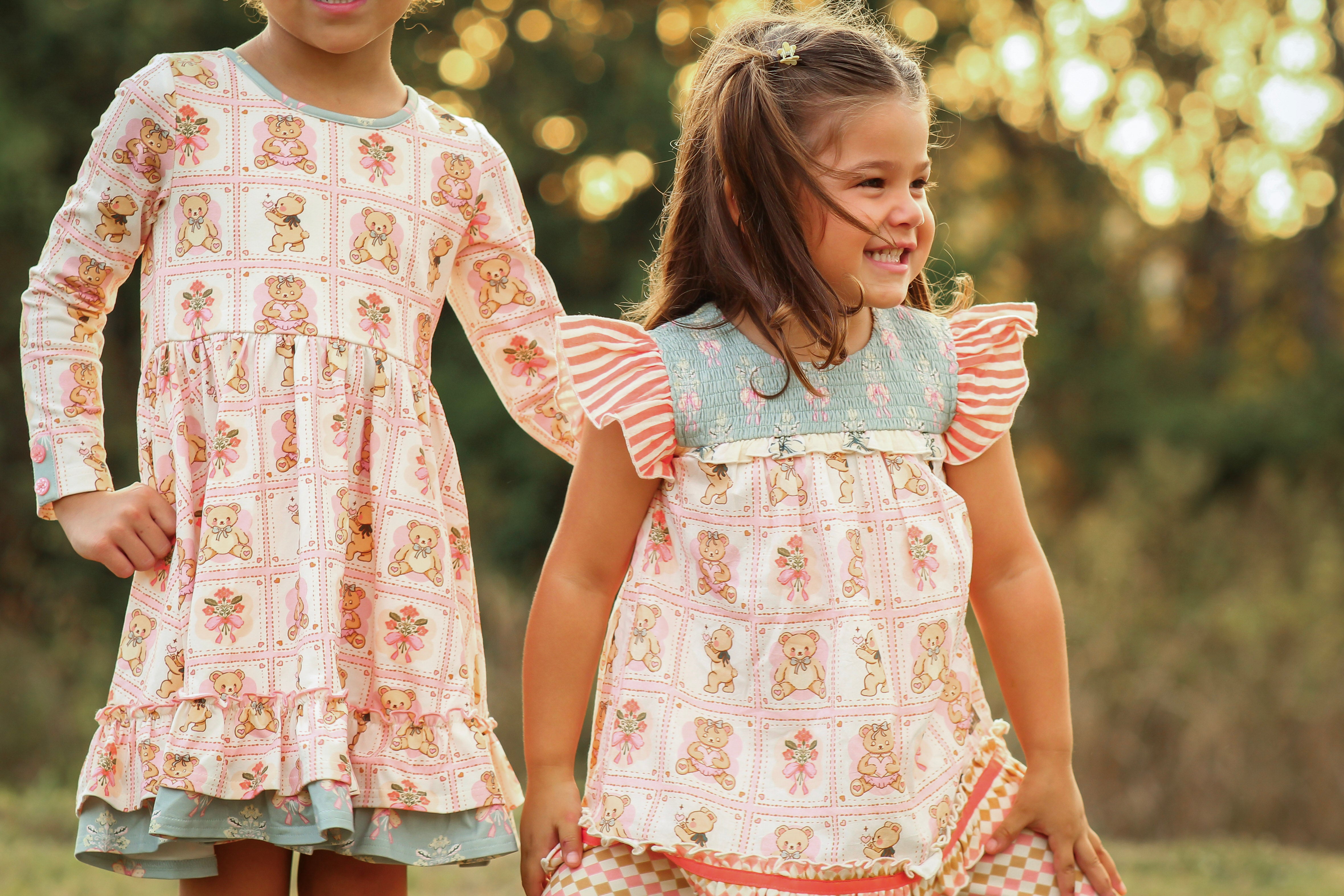 Beary Blossoms Tunic