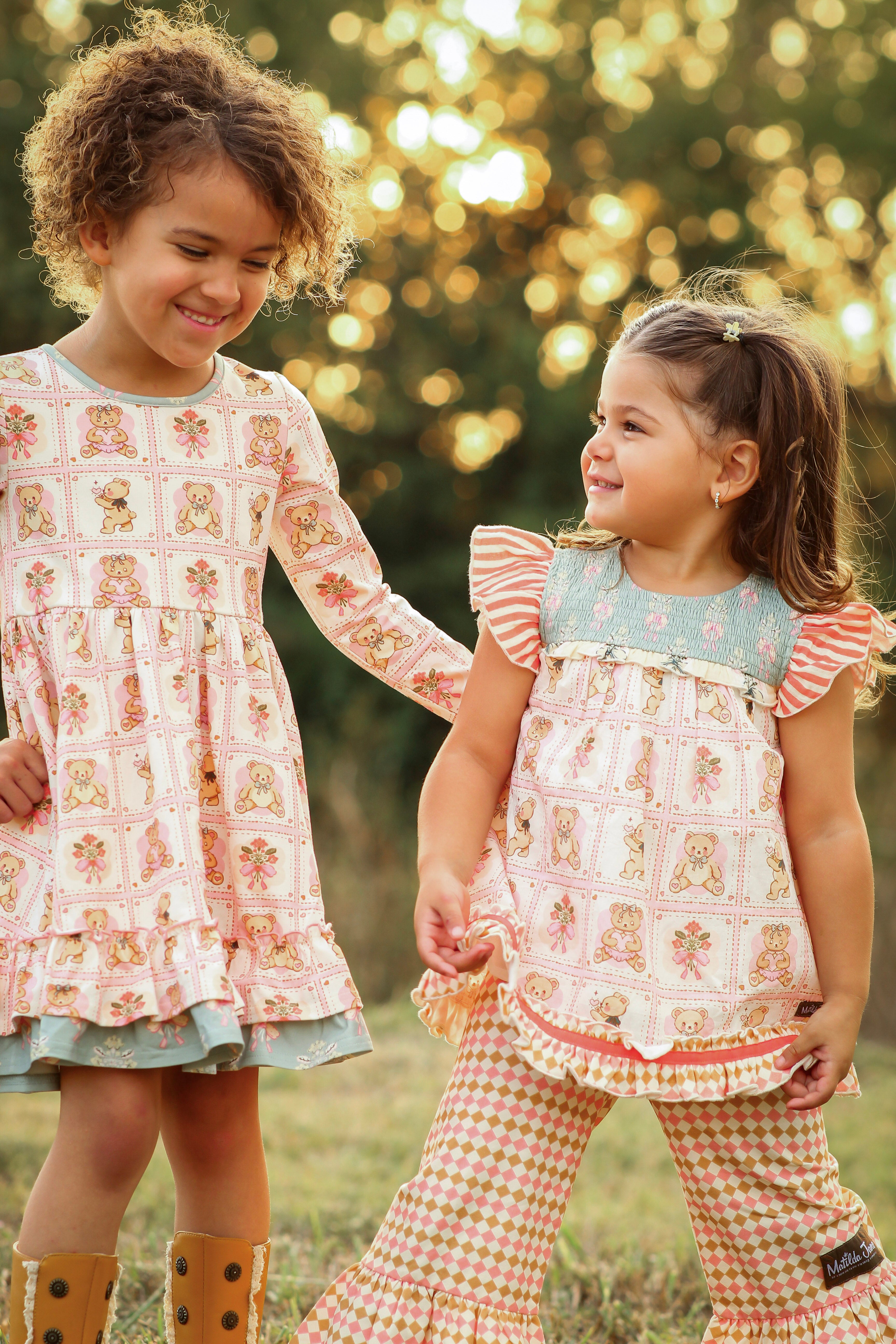 Beary Blossoms Tunic