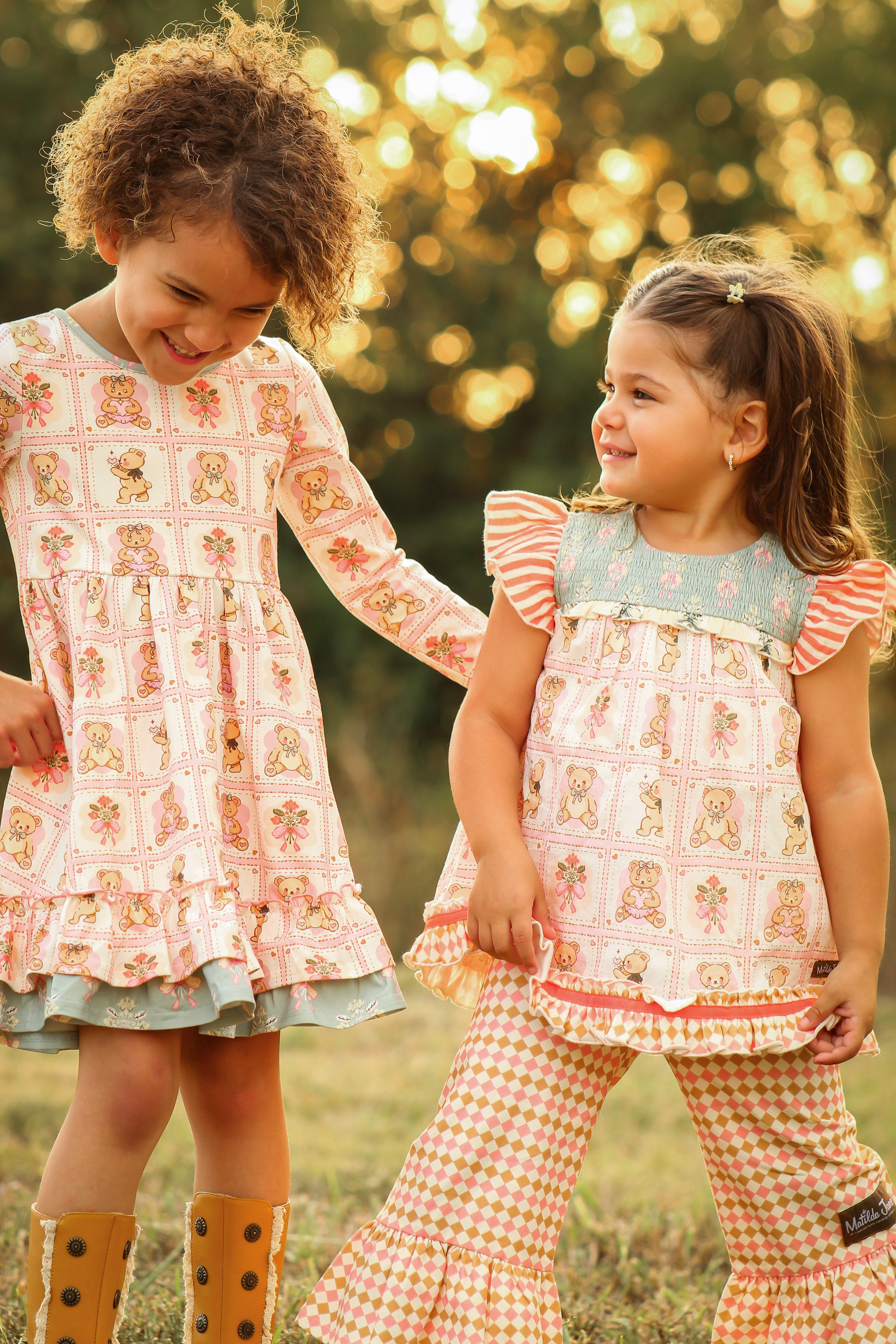 Beary Blossoms Tunic