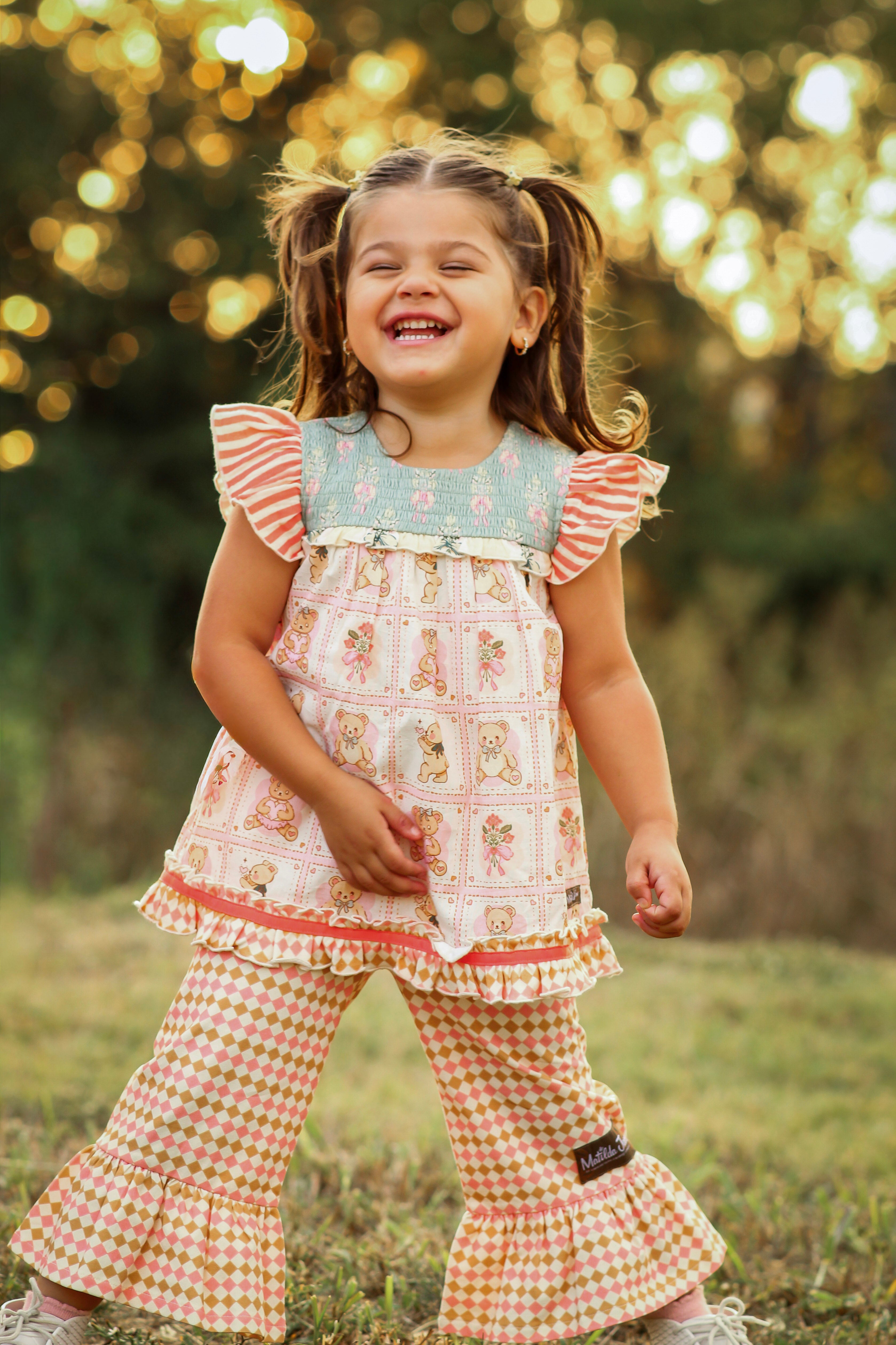 Checkered Cubs Big Ruffles