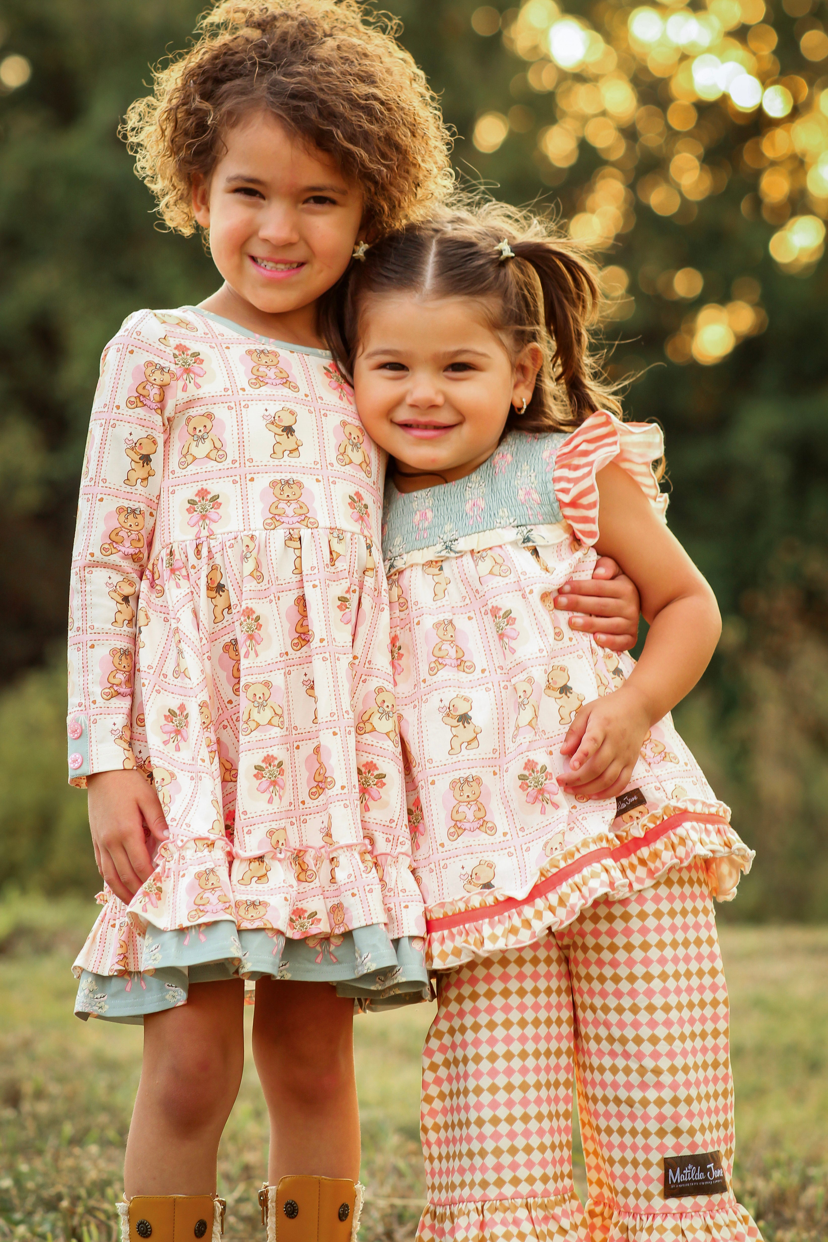 Beary Blossoms Lap Dress