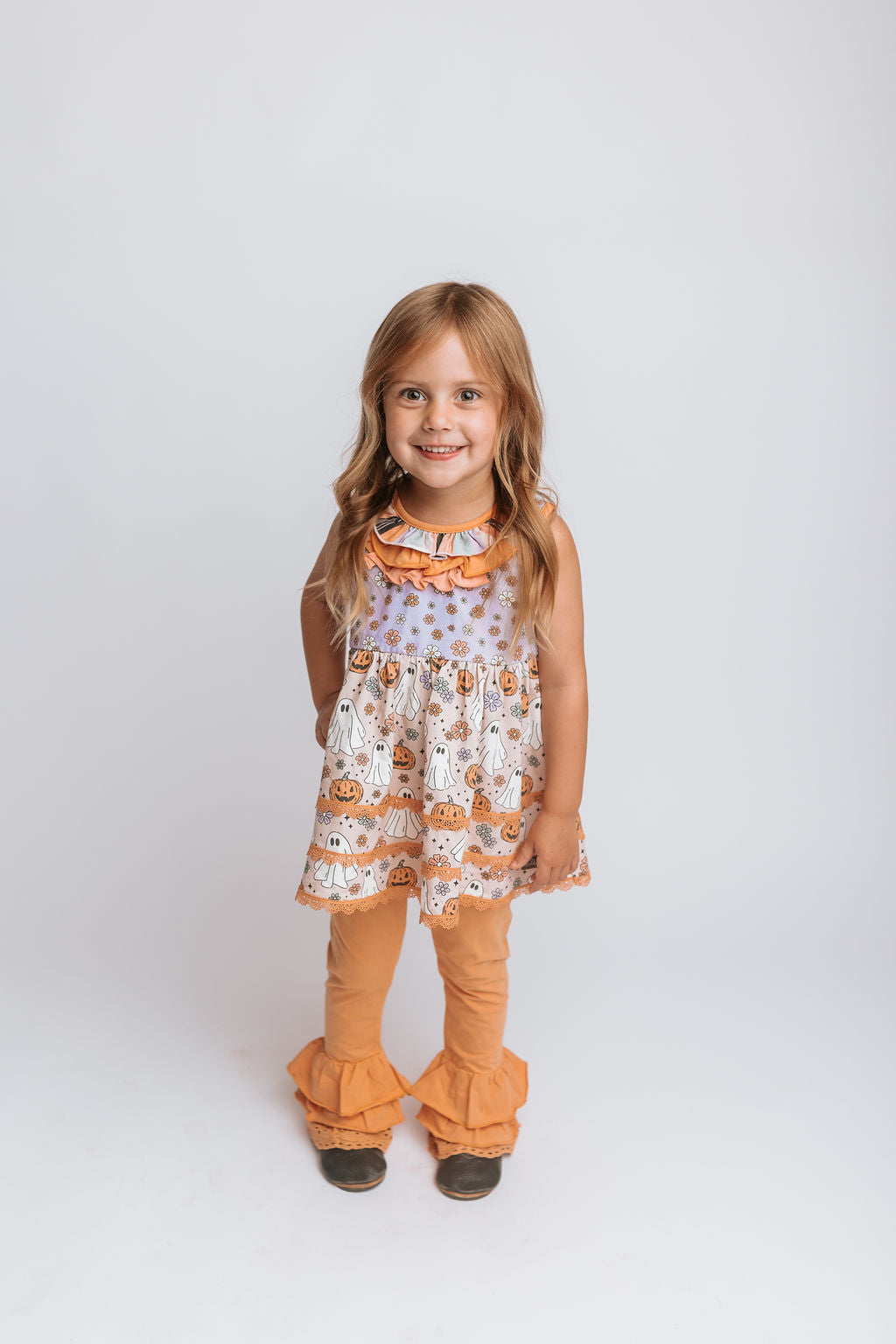 Candy Corn Cutie Scrappy Leggings