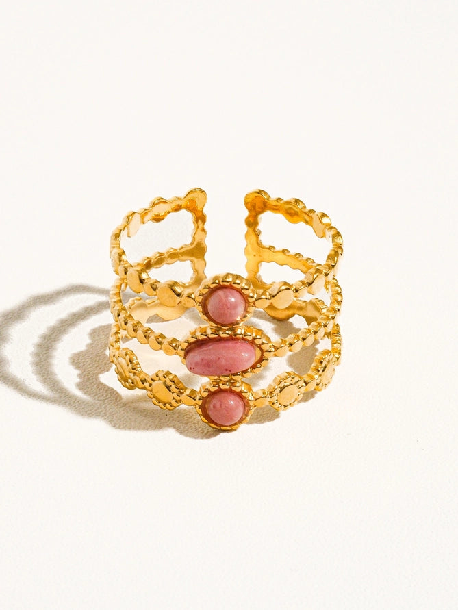 Rosette Crown Ring