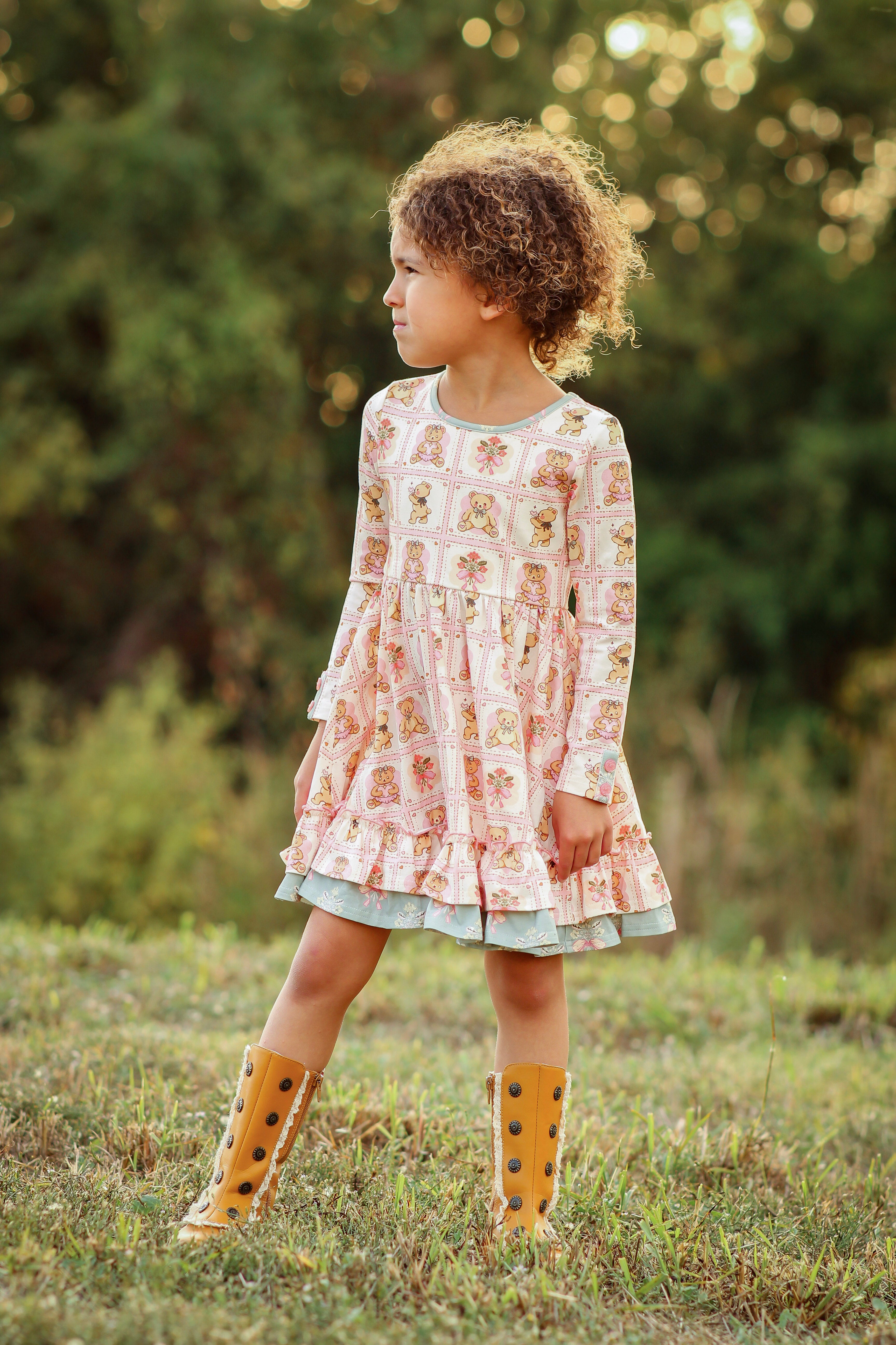 Beary Blossoms Lap Dress