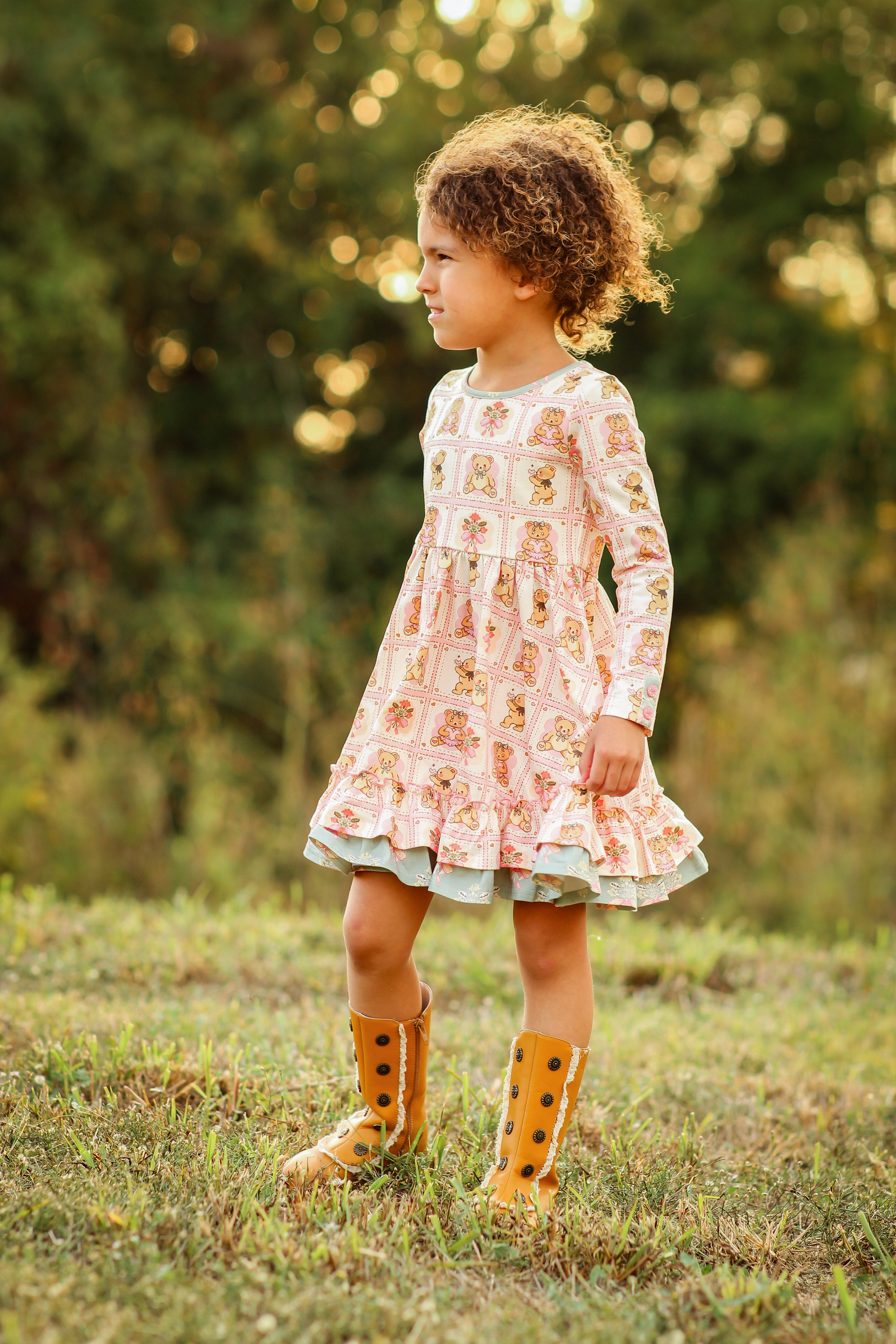 Beary Blossoms Lap Dress