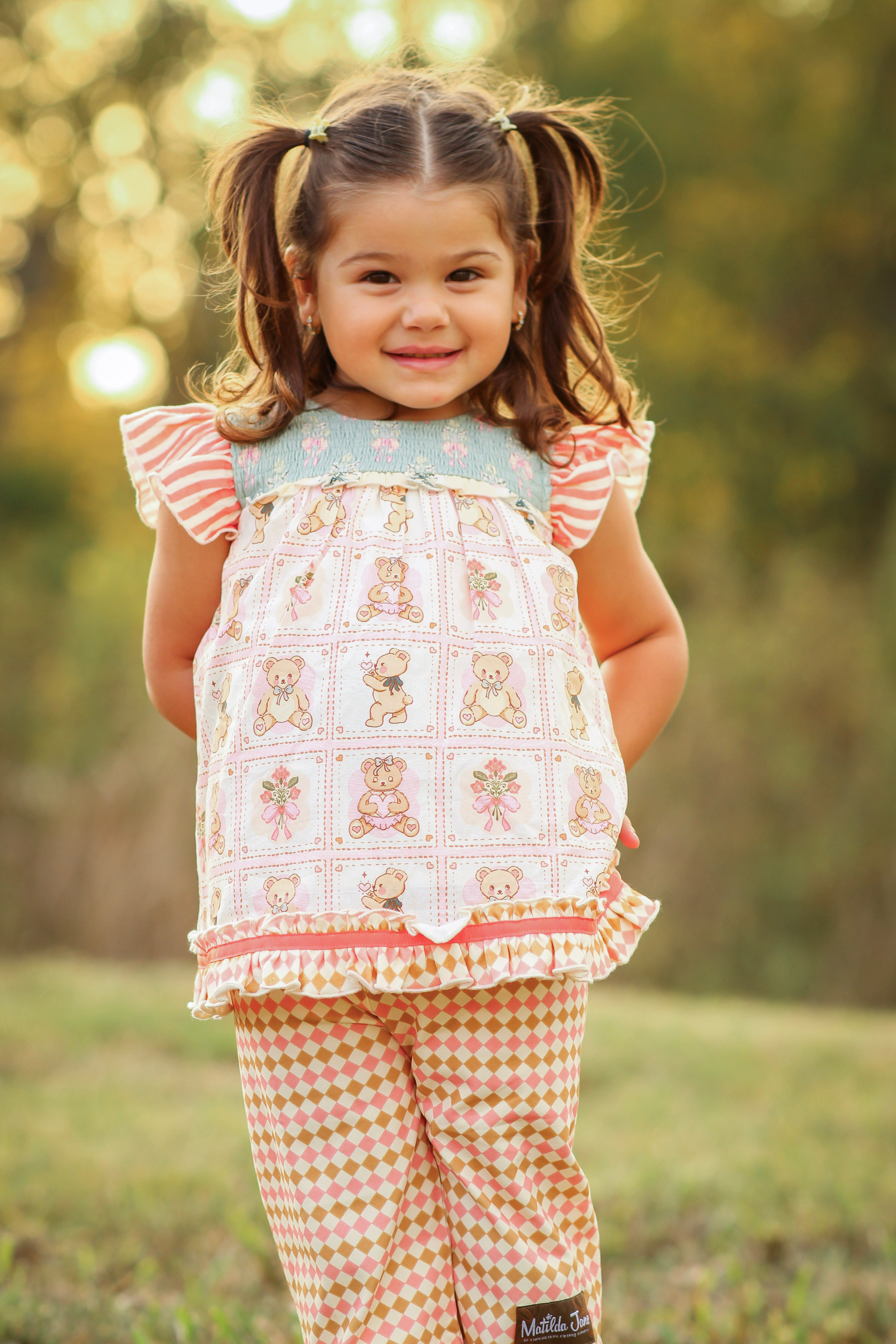 Beary Blossoms Tunic