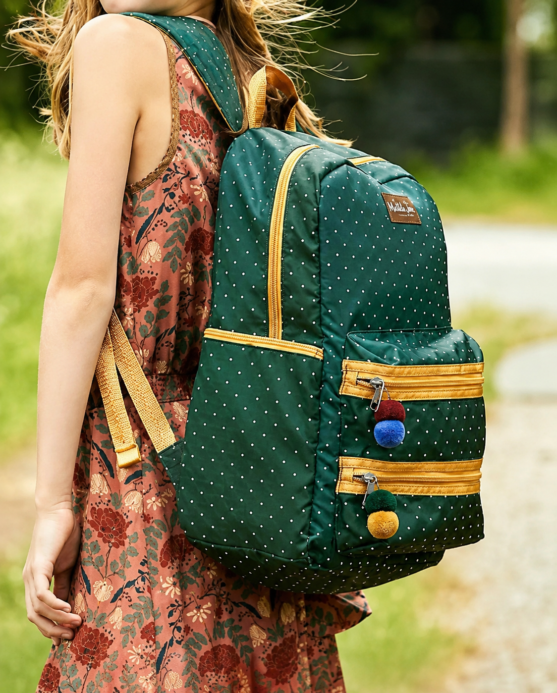 Cross Campus Polka Dot Backpack