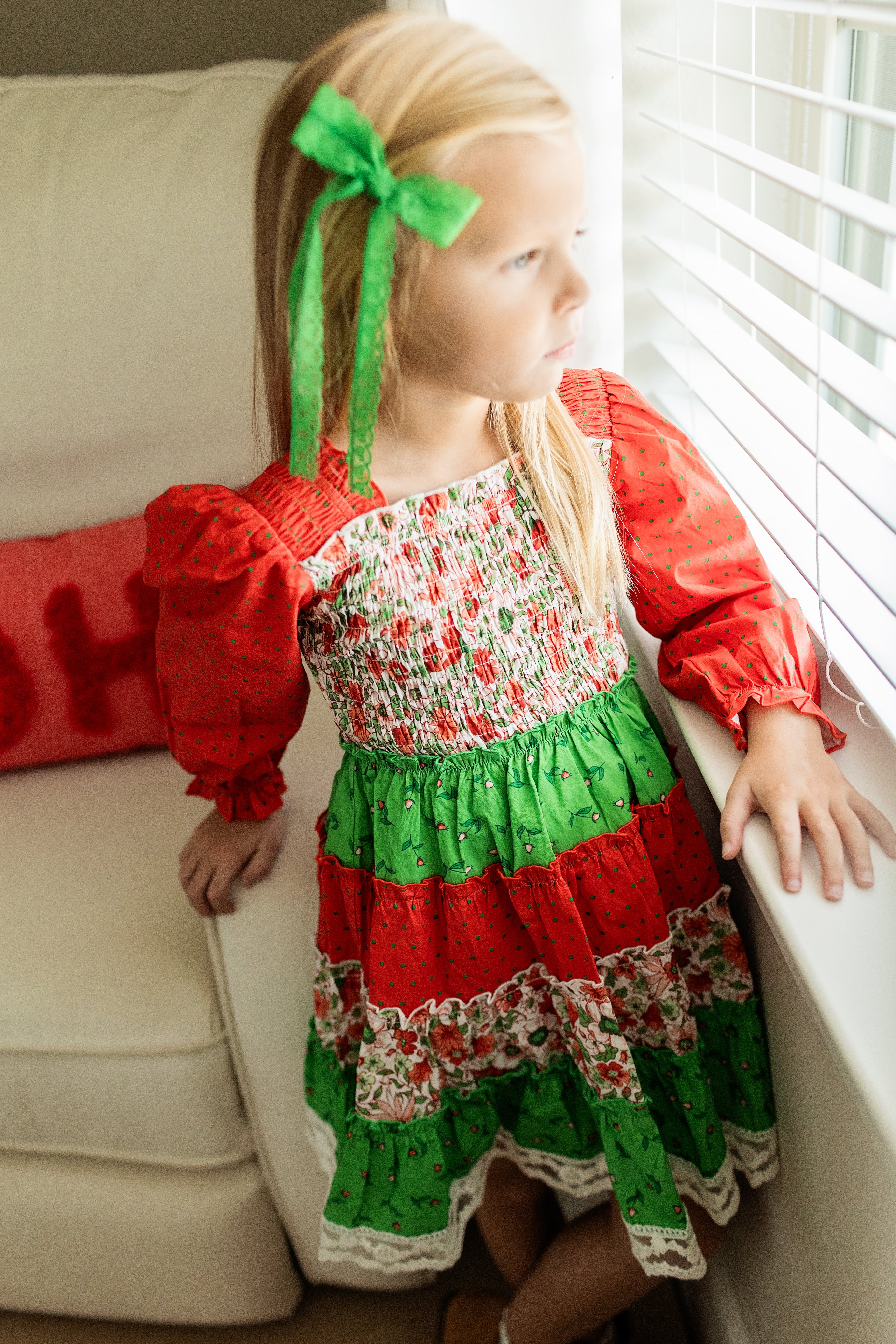 Holiday Heirloom Panel Dress