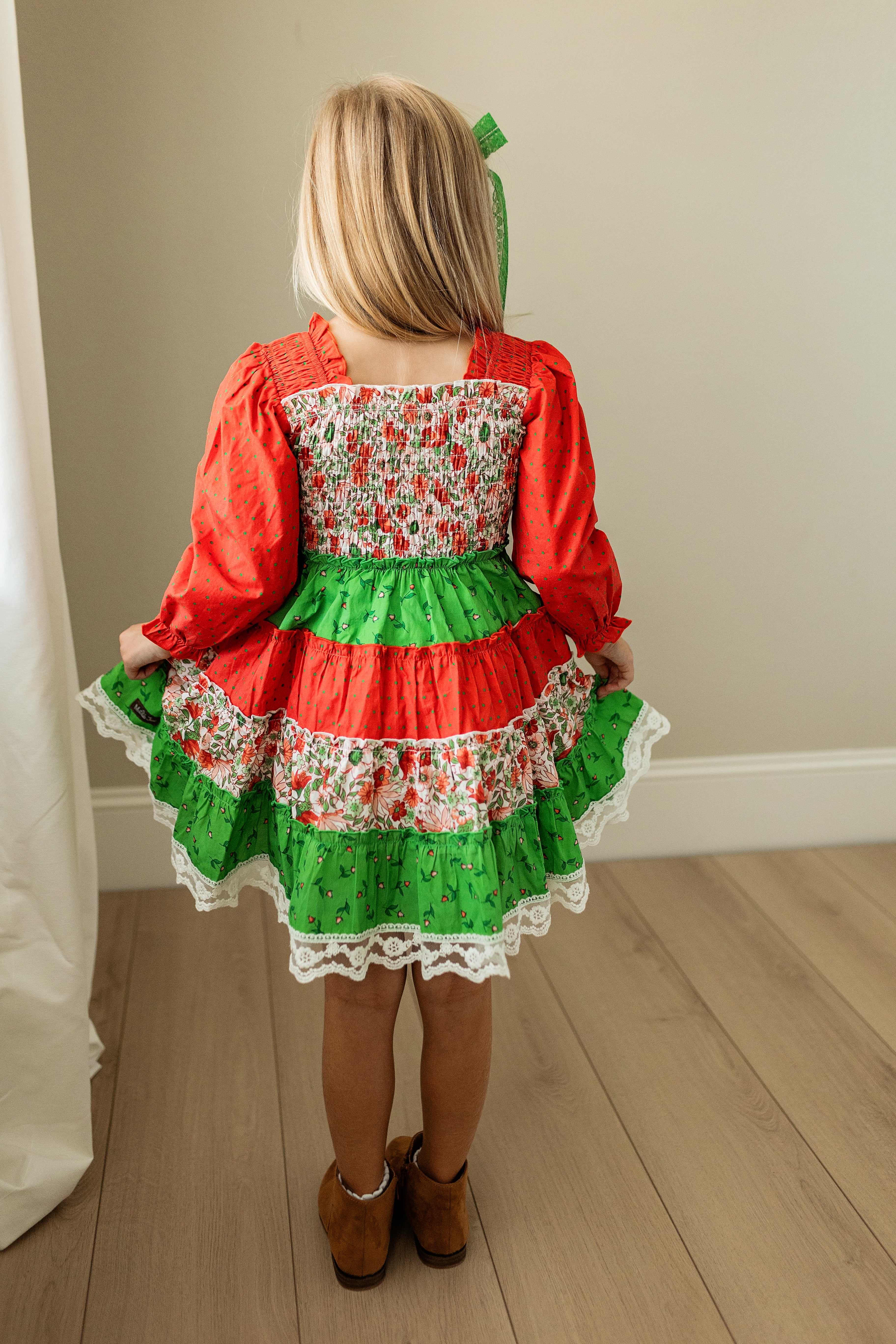 Holiday Heirloom Panel Dress