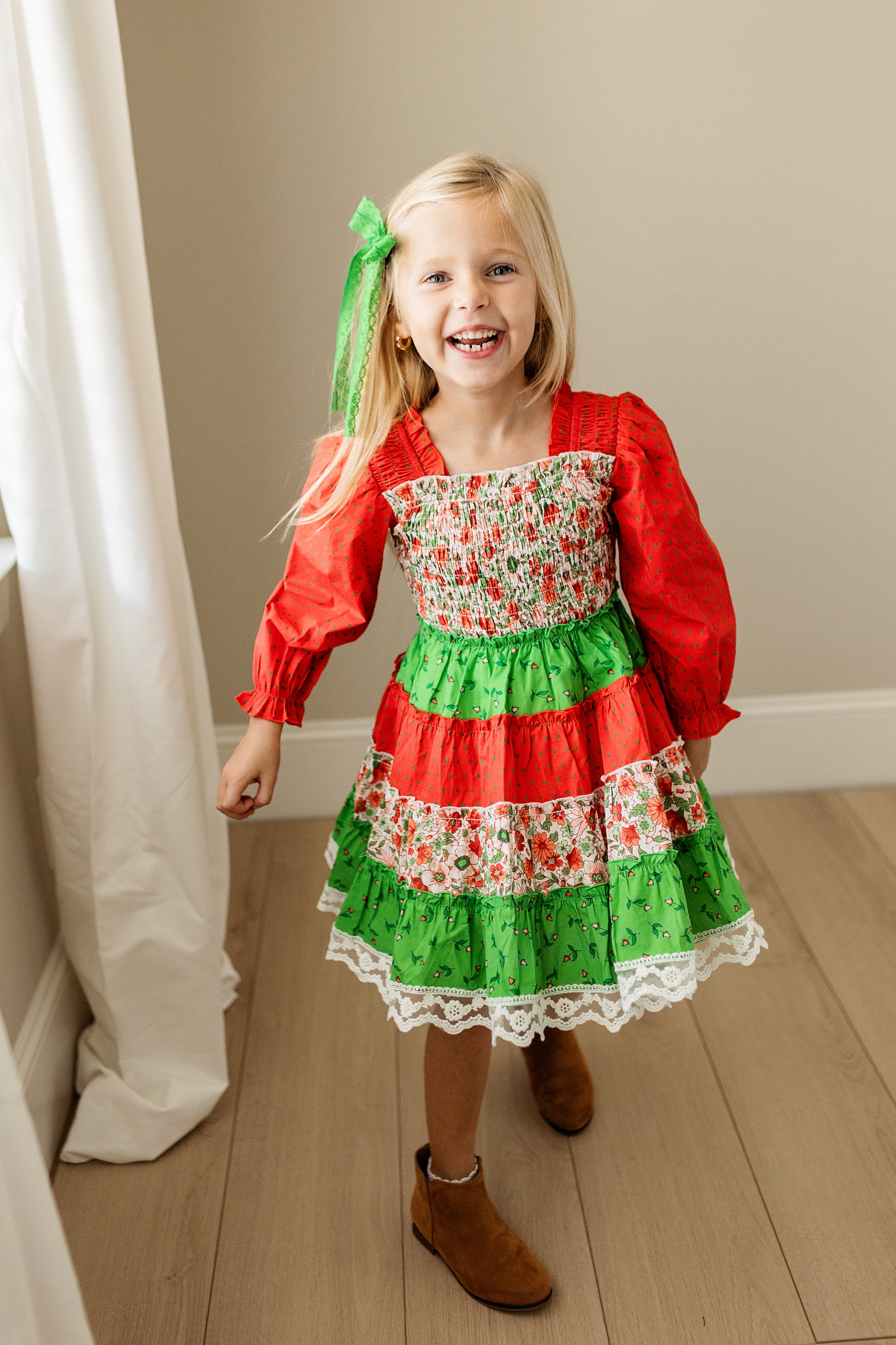 Holiday Heirloom Panel Dress