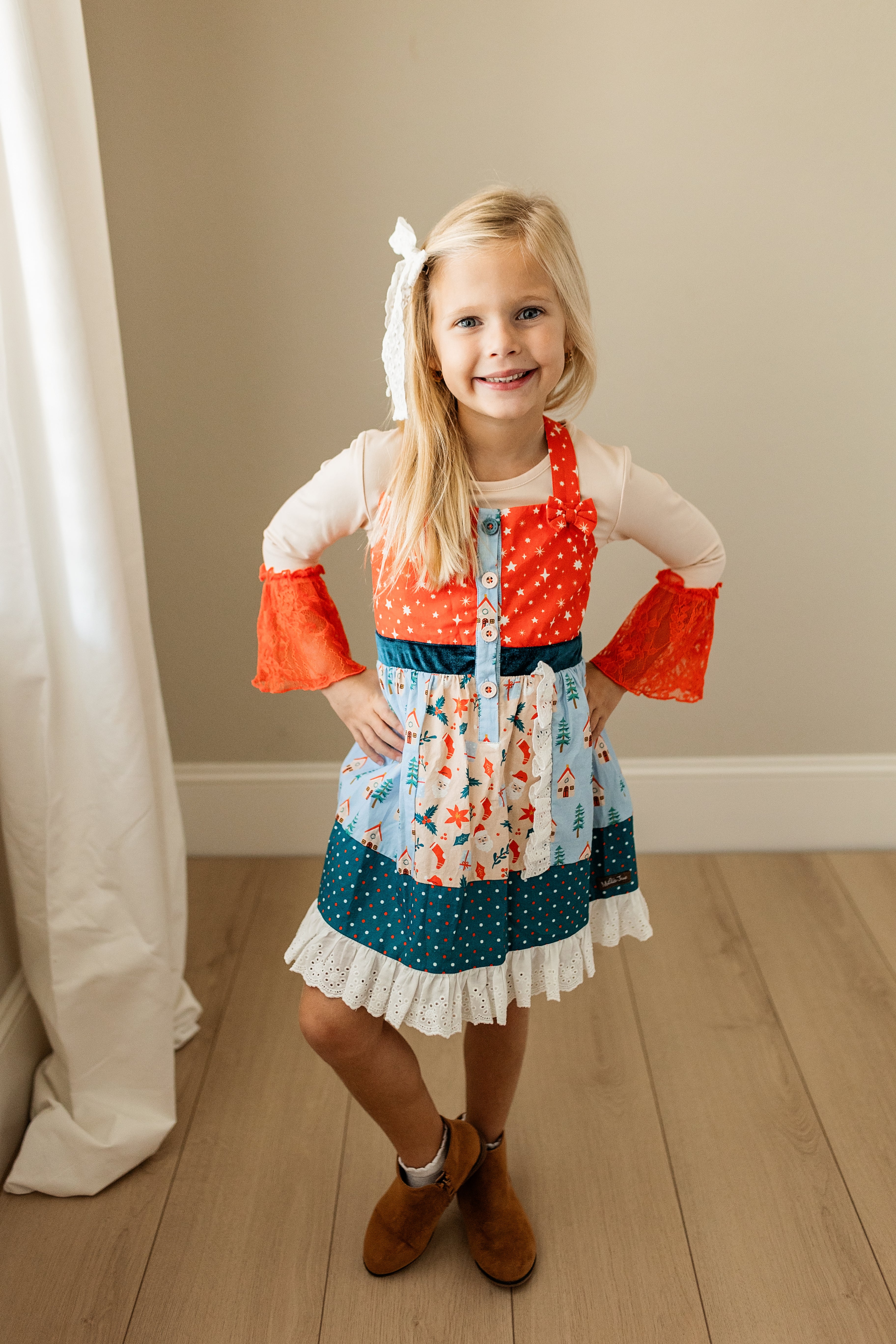Twinkleberry Noel Knot Dress