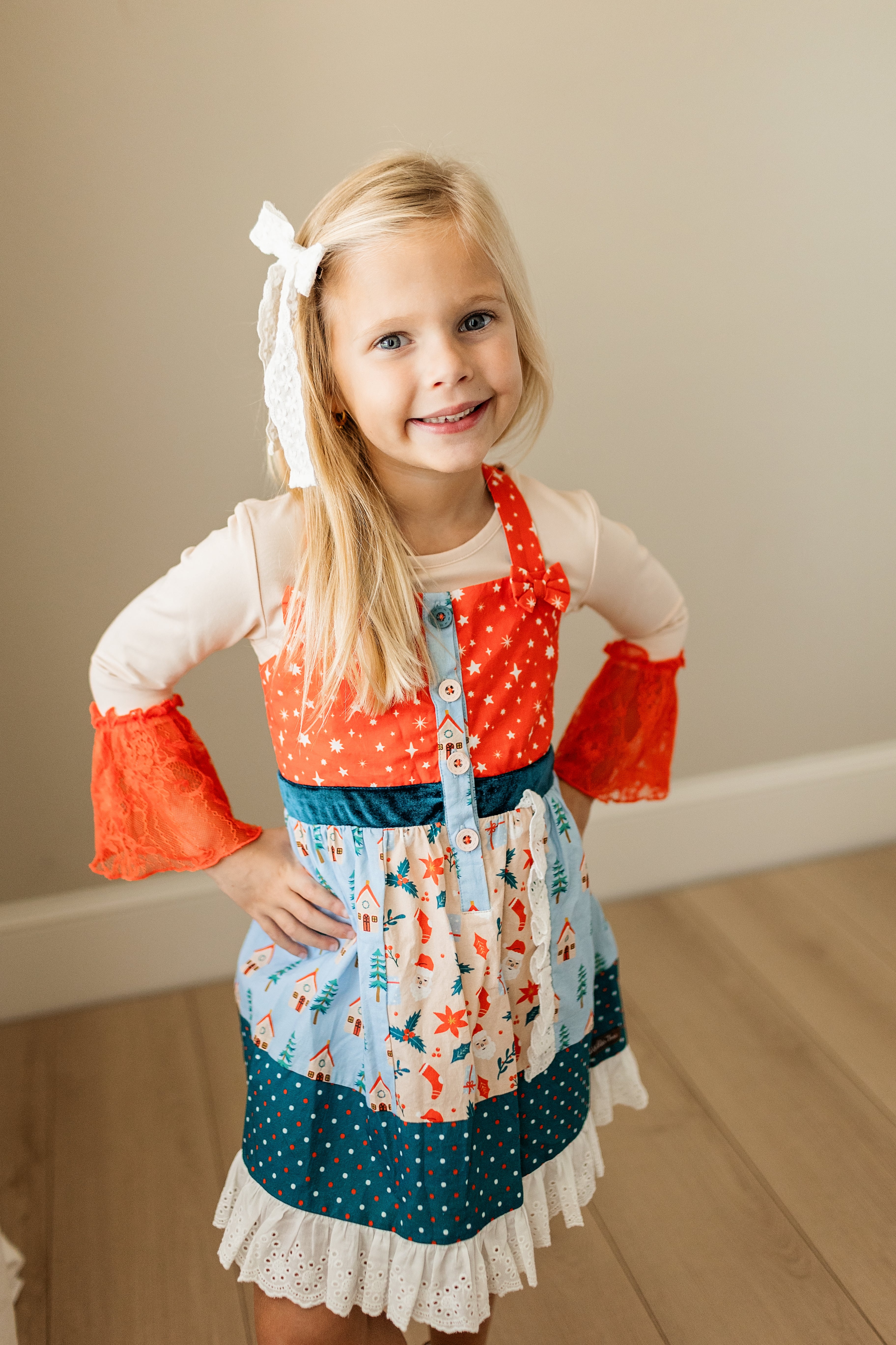 Twinkleberry Noel Knot Dress