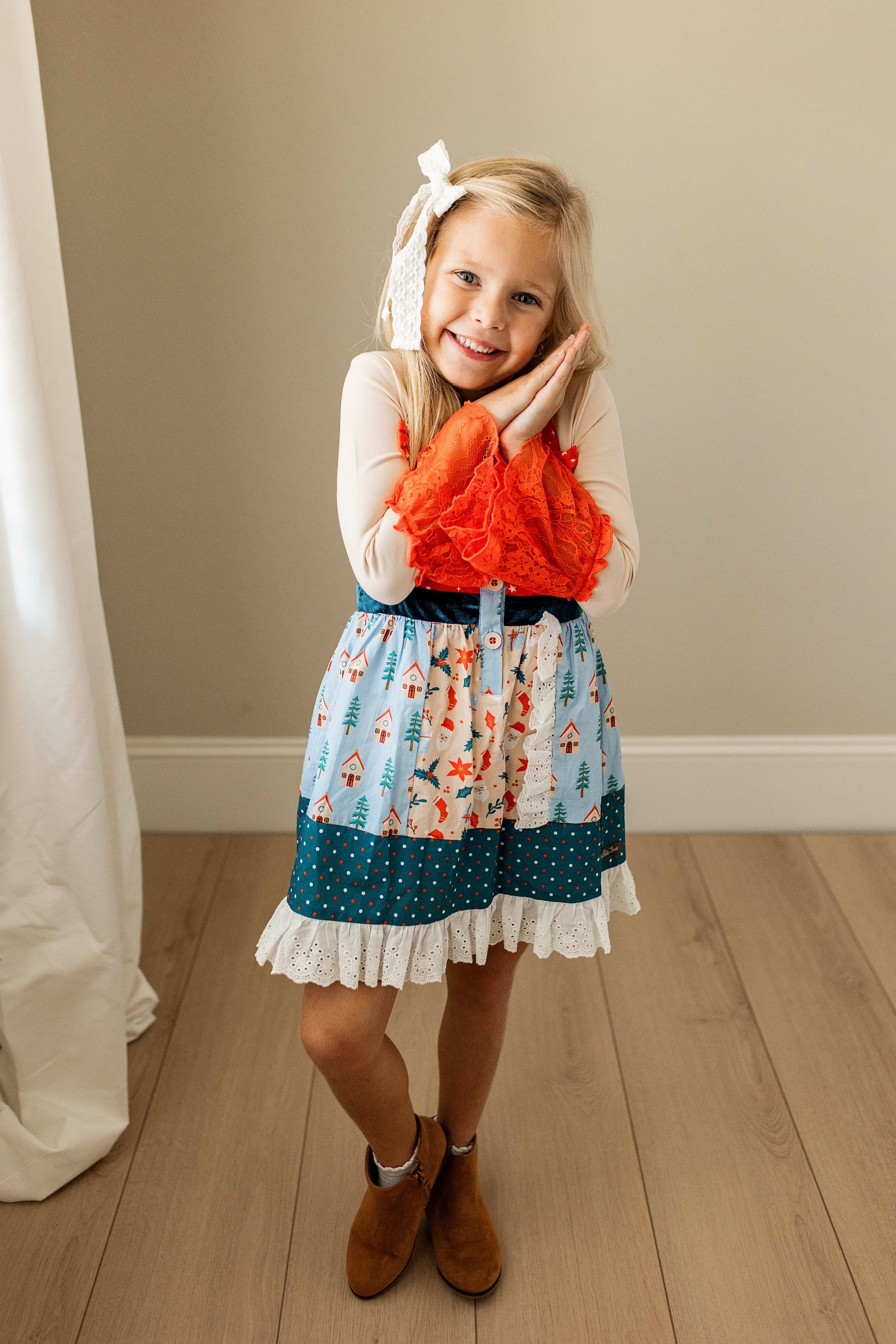 Twinkleberry Noel Knot Dress