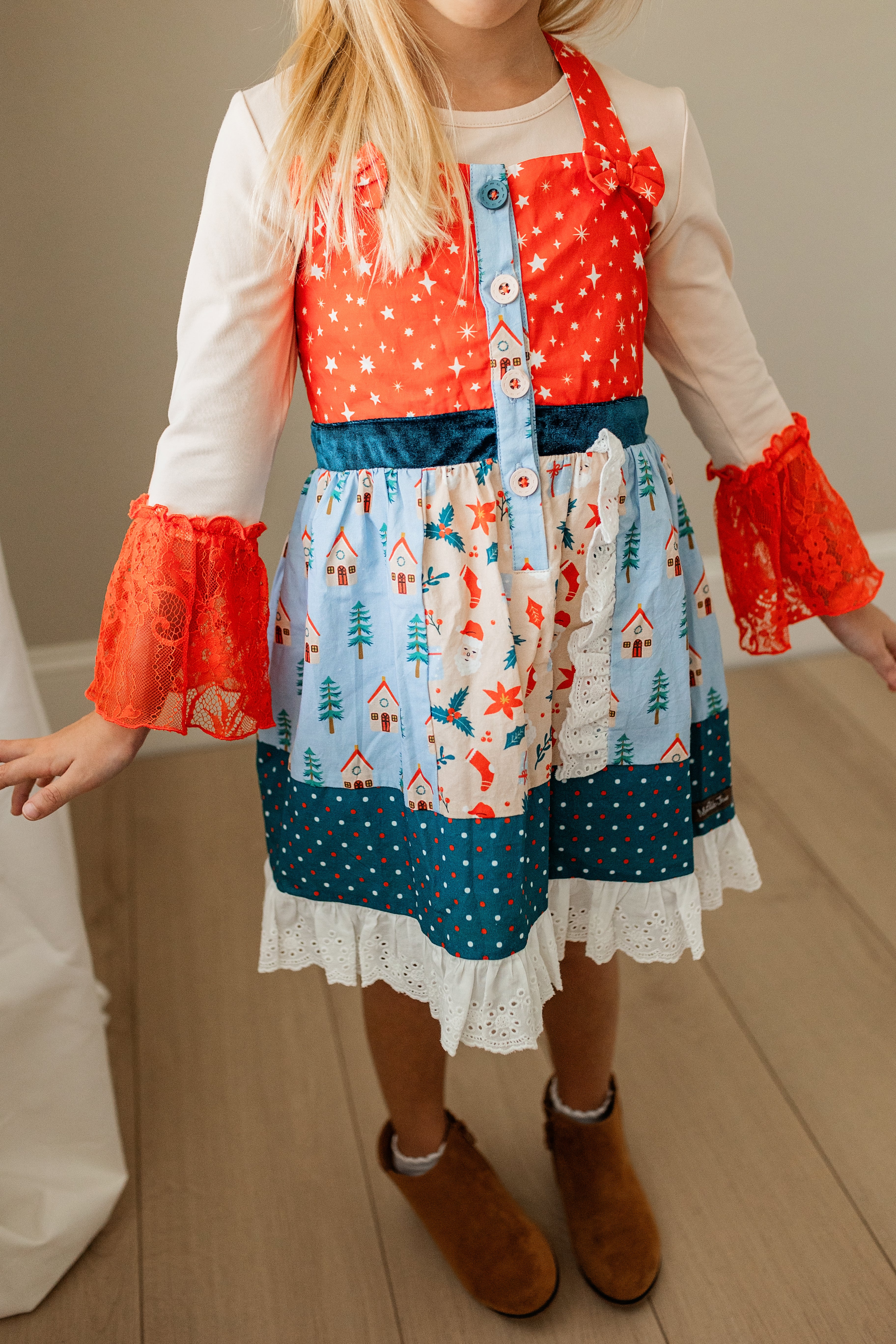 Twinkleberry Noel Knot Dress