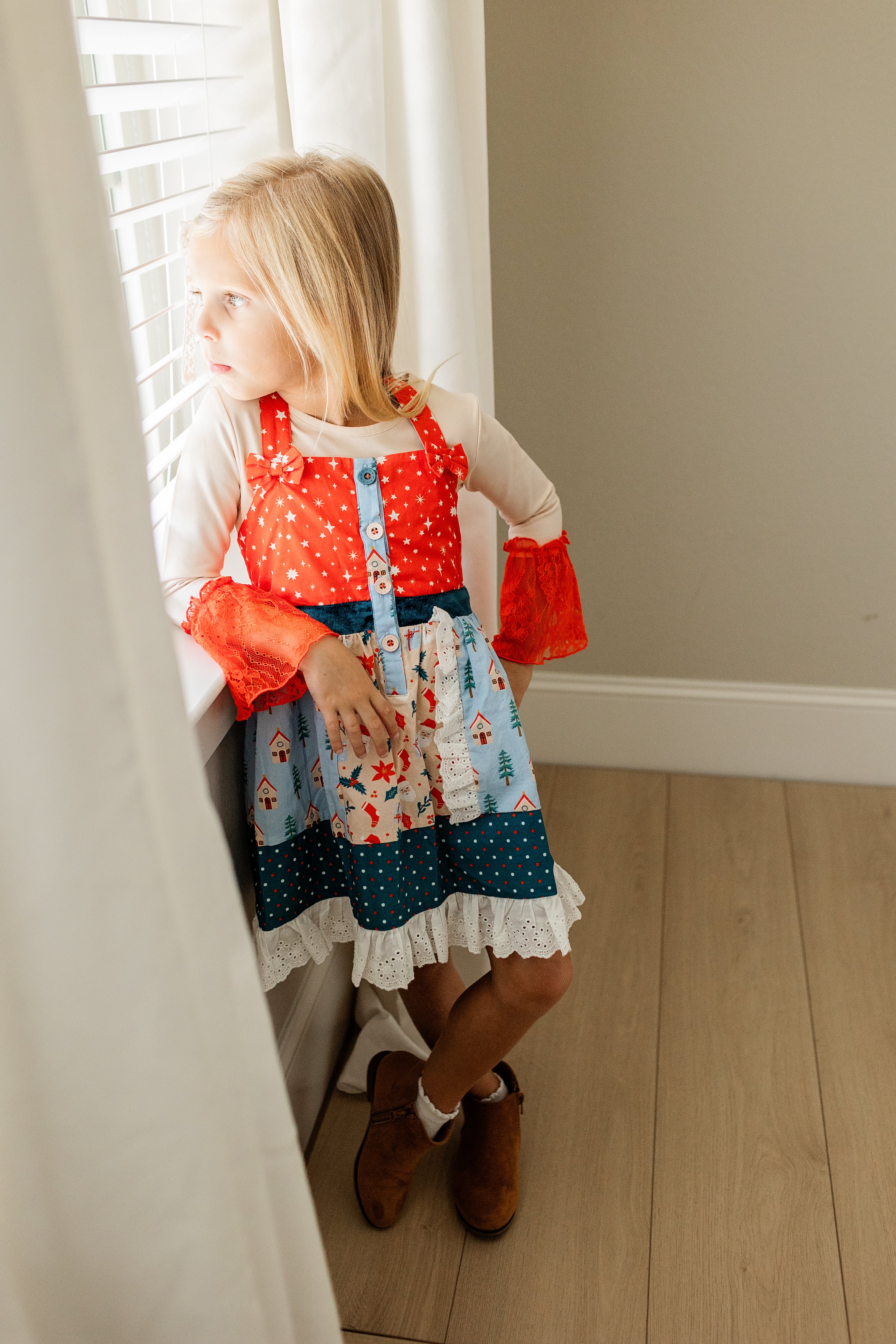 Twinkleberry Noel Knot Dress