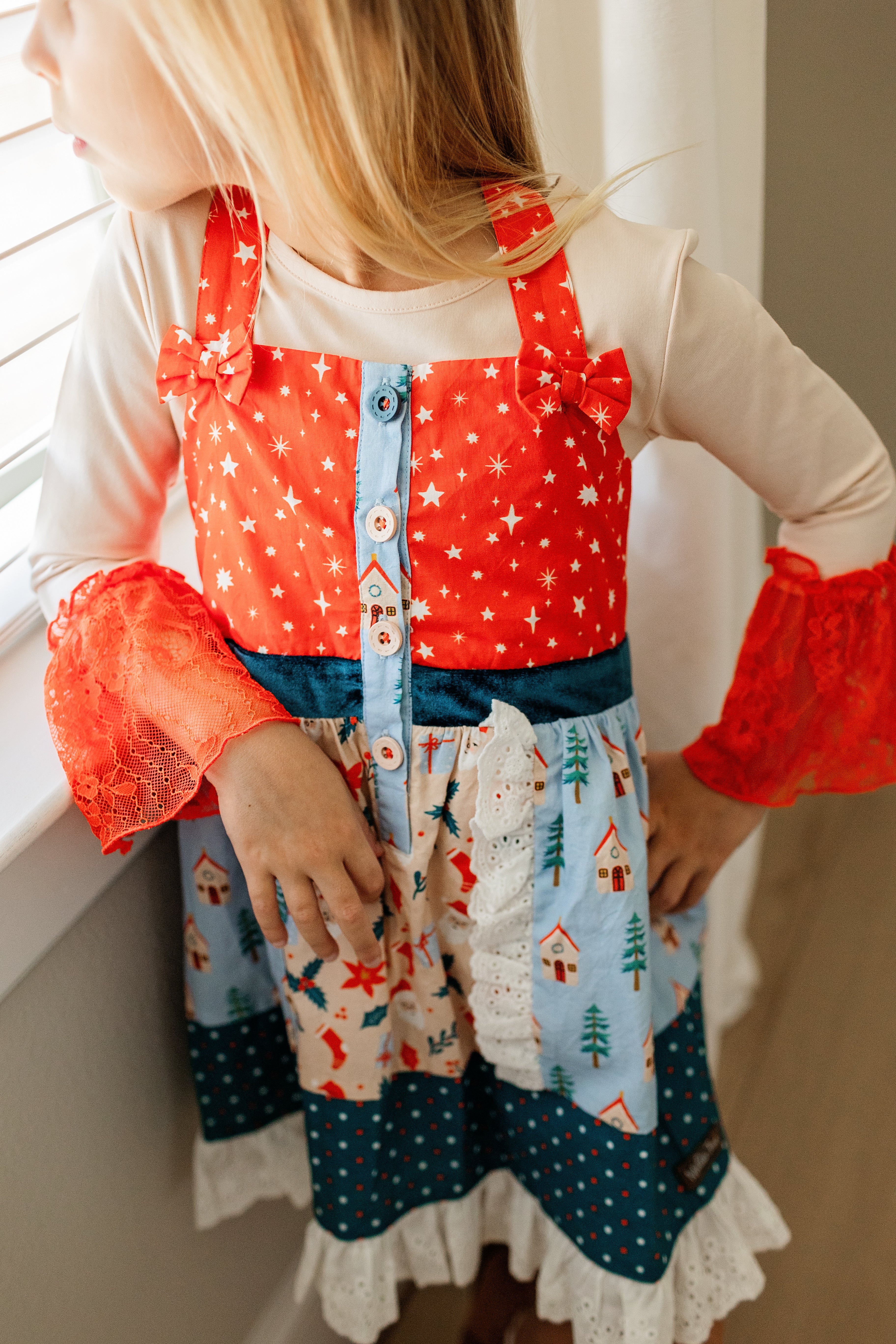 Twinkleberry Noel Knot Dress