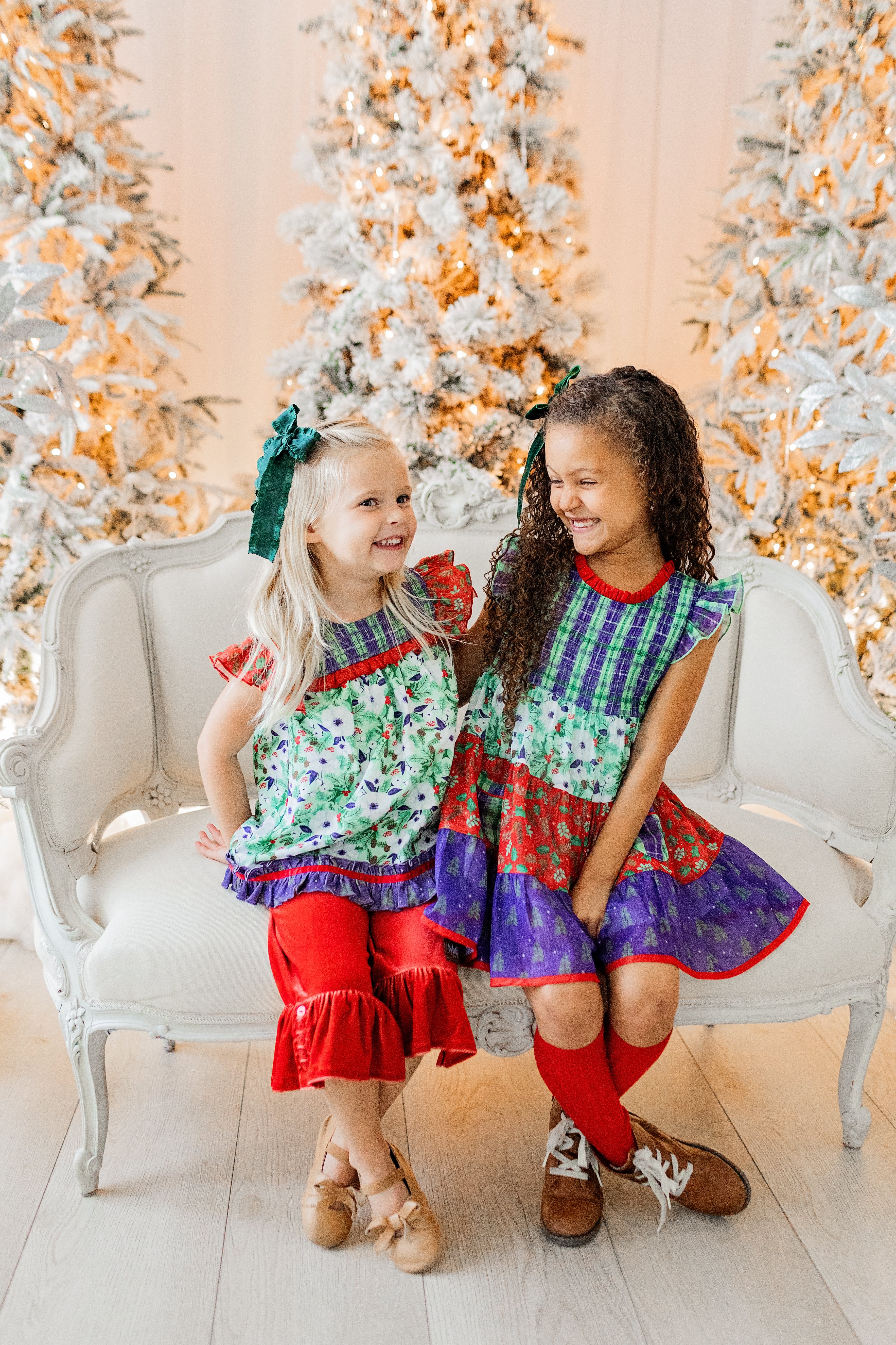 Festive Little Wonders Shimmer Dress