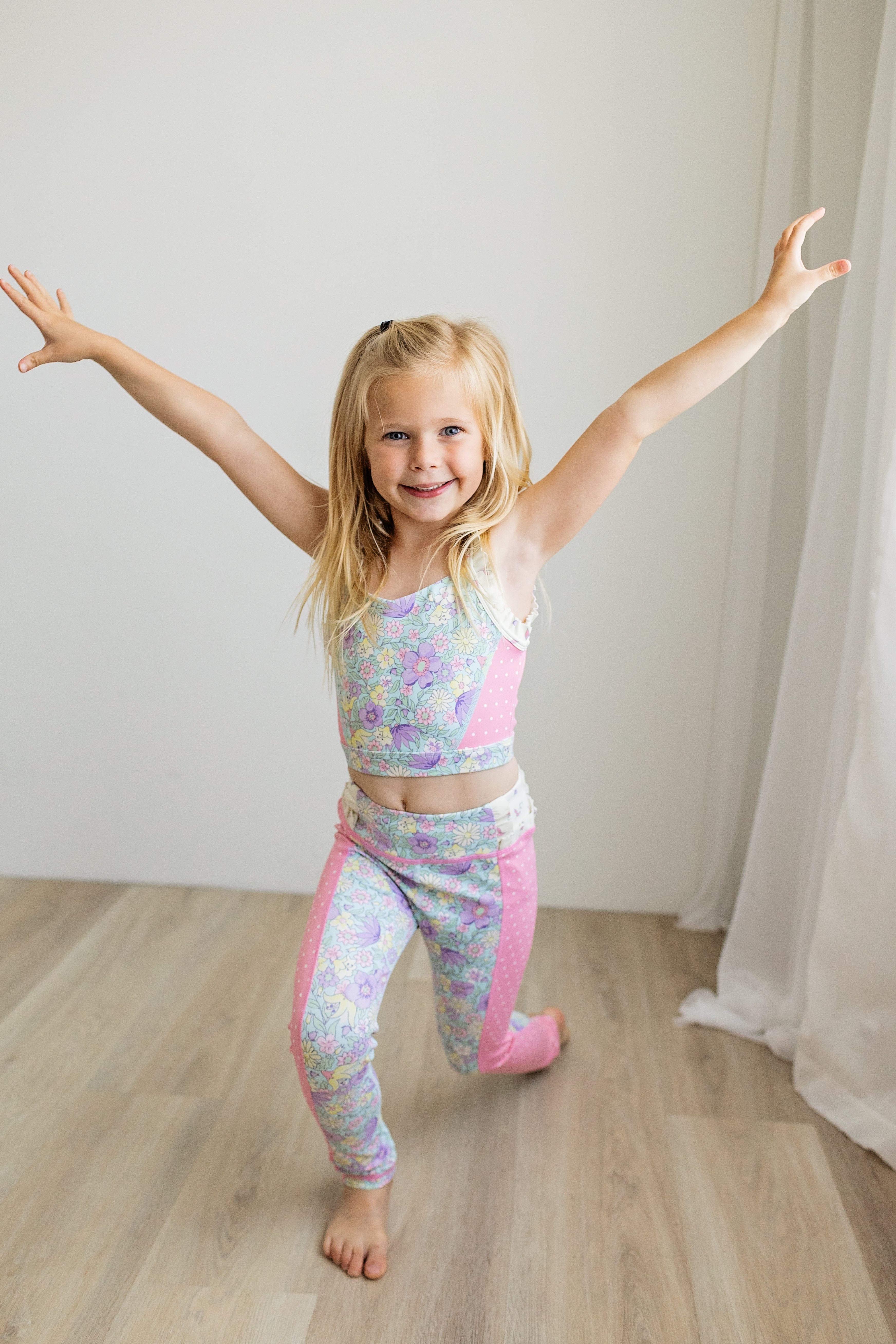 Spring Fling Active Crop Top (Runs Small)