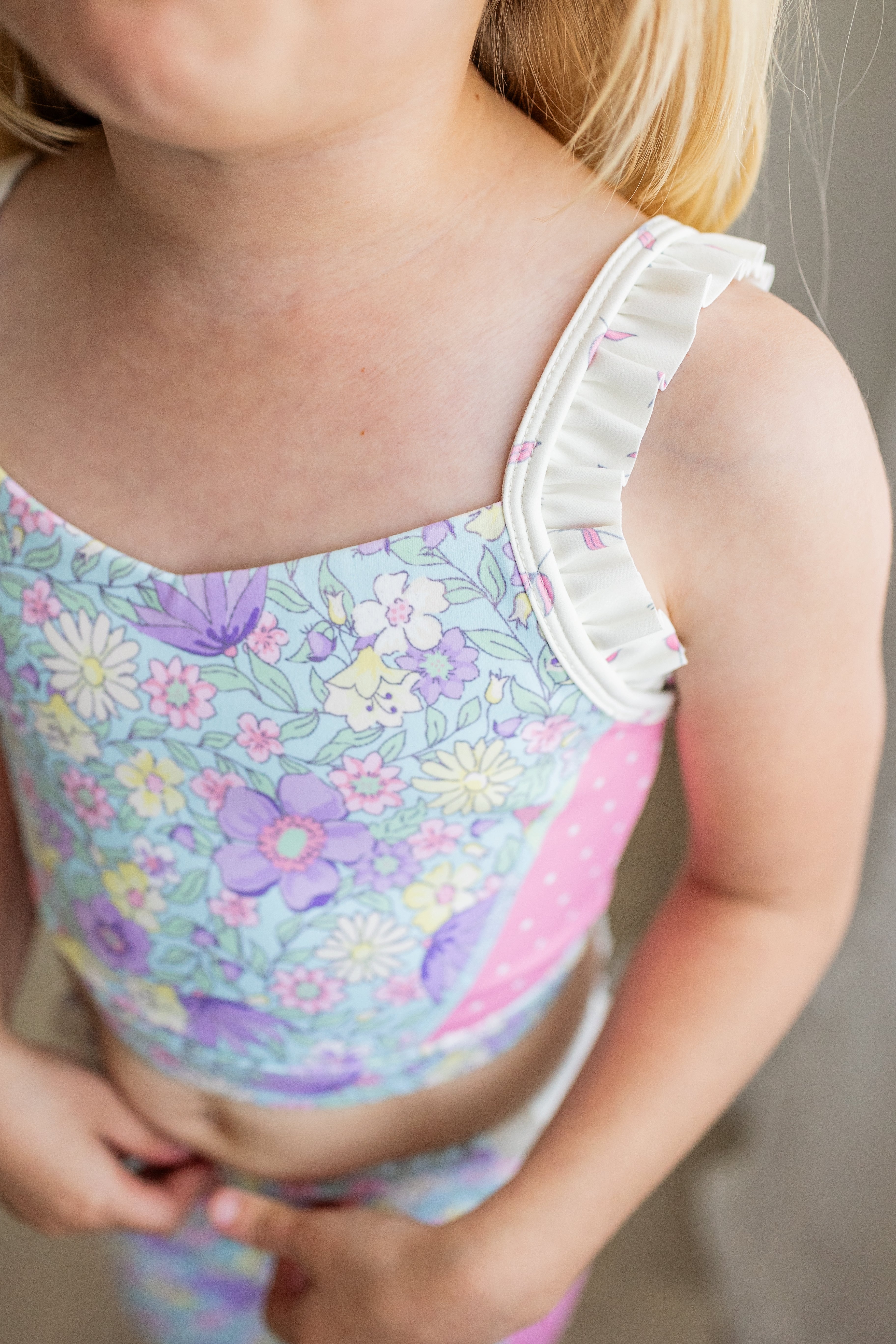 Spring Fling Active Crop Top (Runs Small)