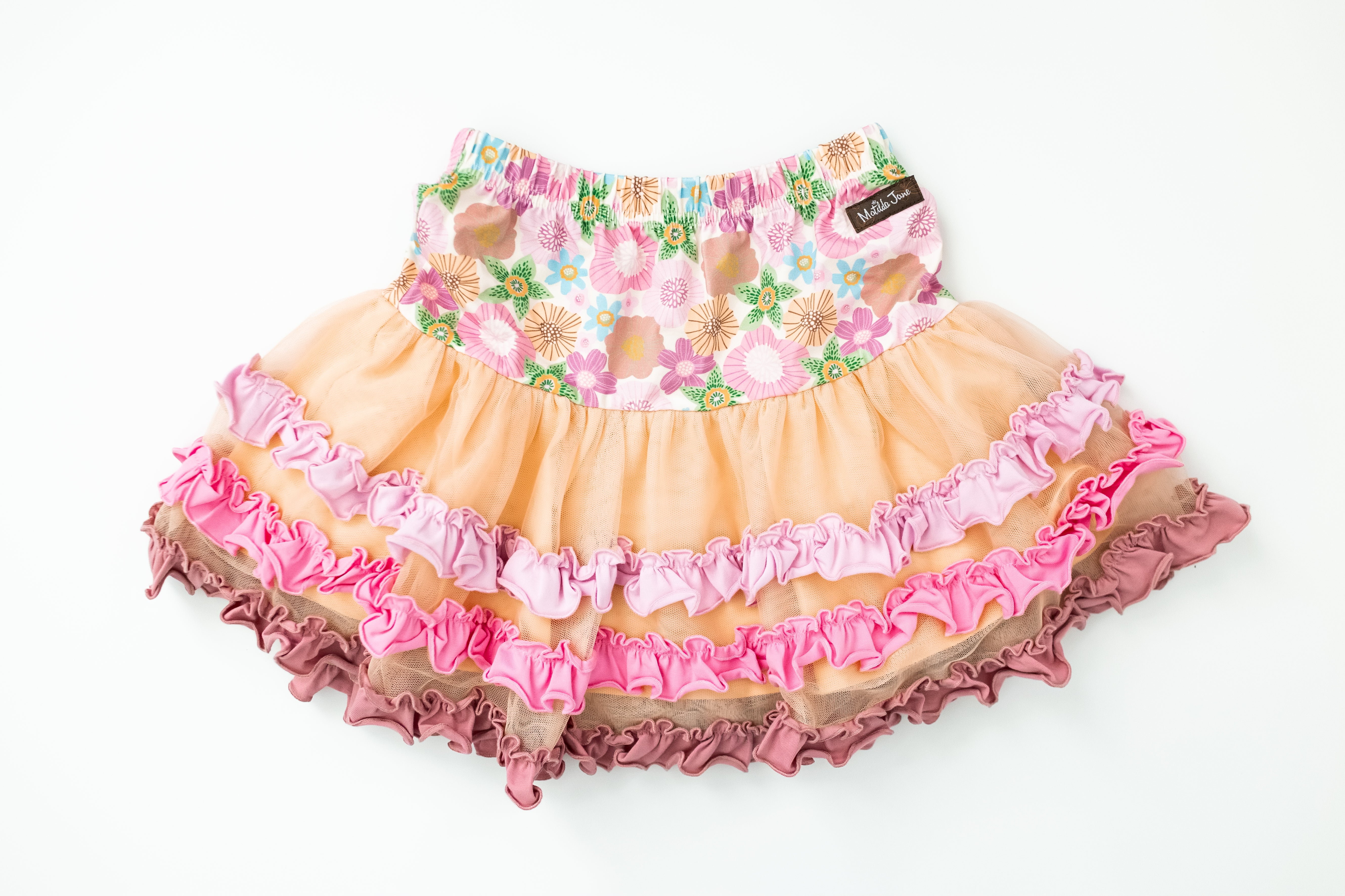 Flora & Flopsy Charm Ruffle Skirt