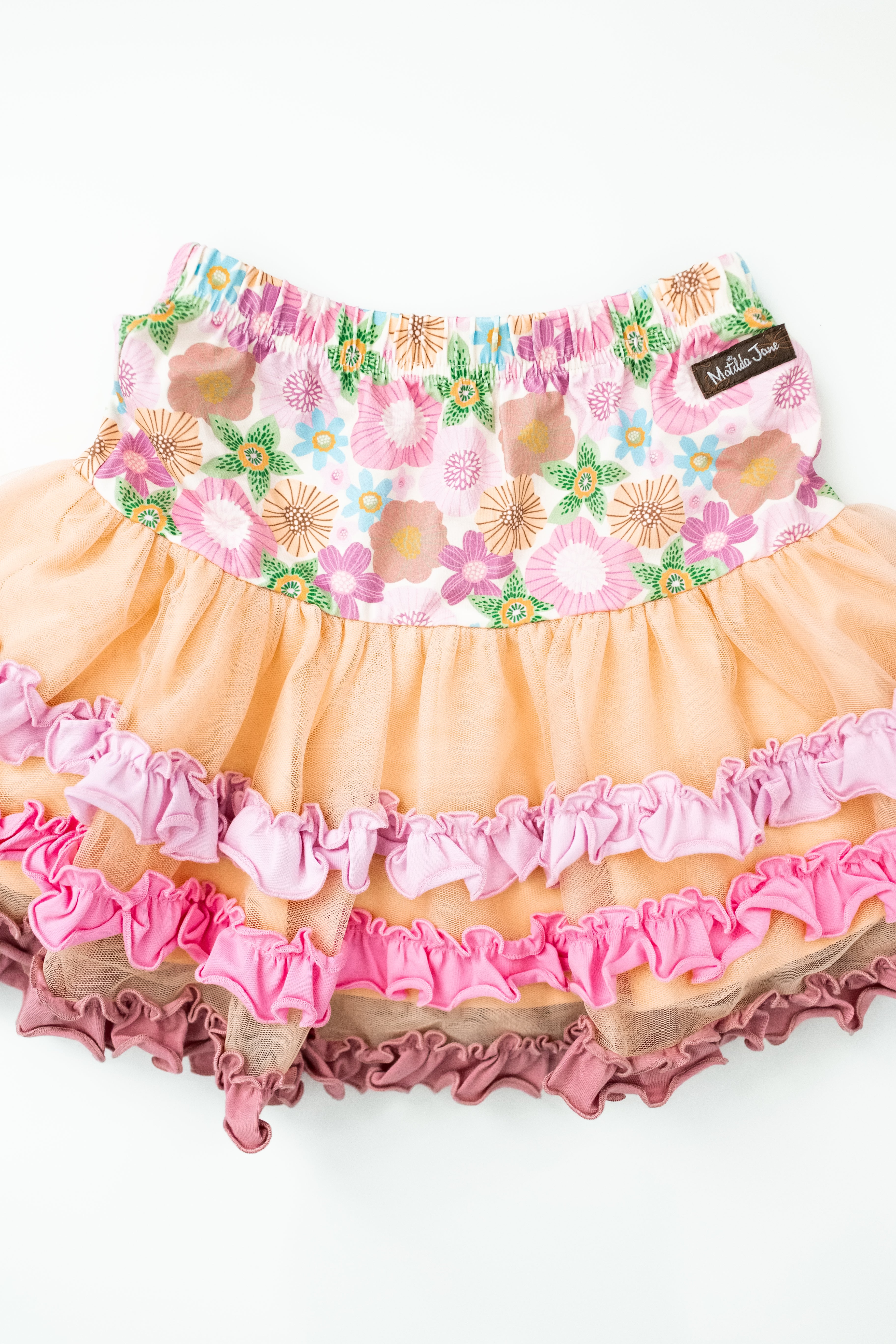 Flora & Flopsy Charm Ruffle Skirt