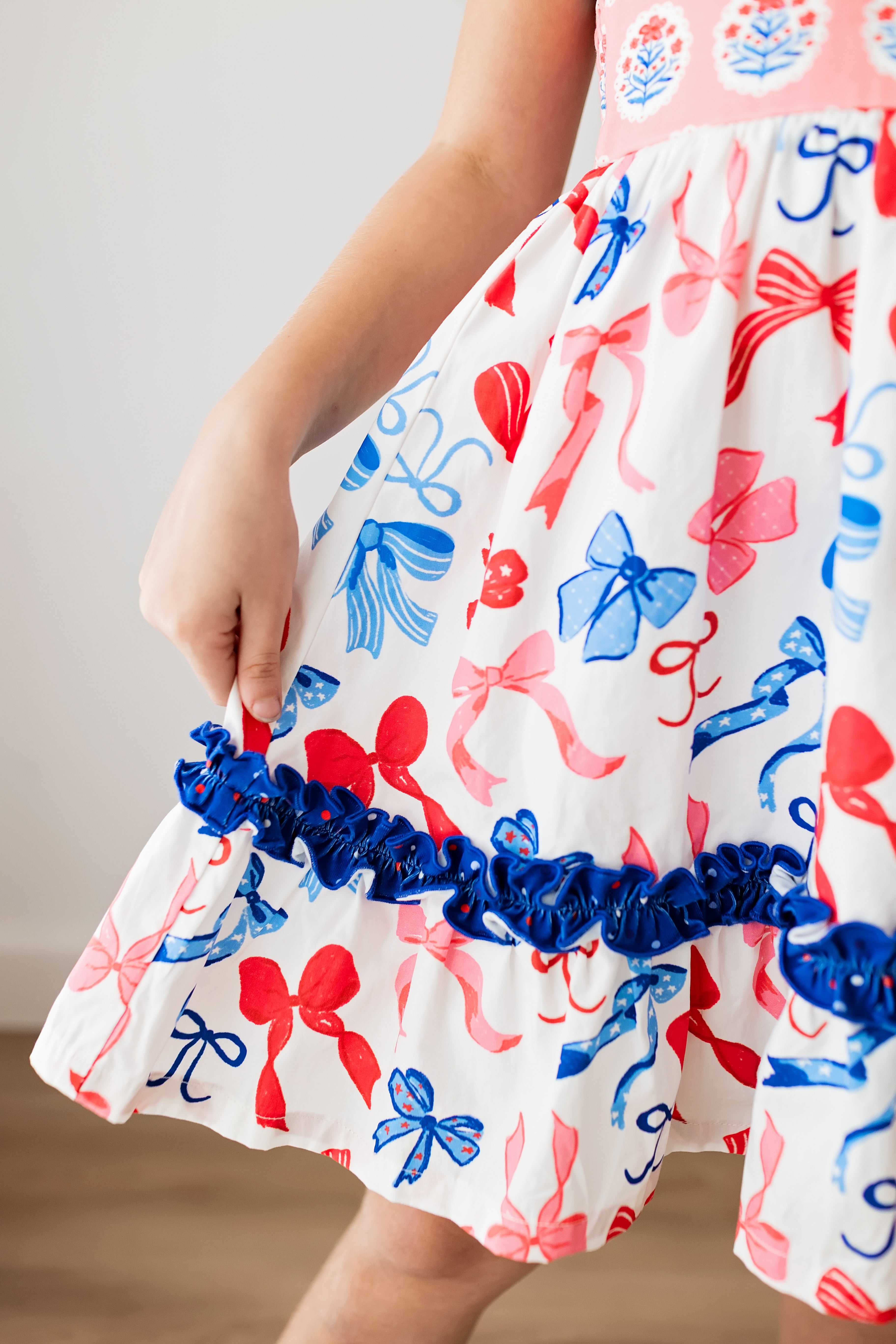 Bows Over America Button Dress