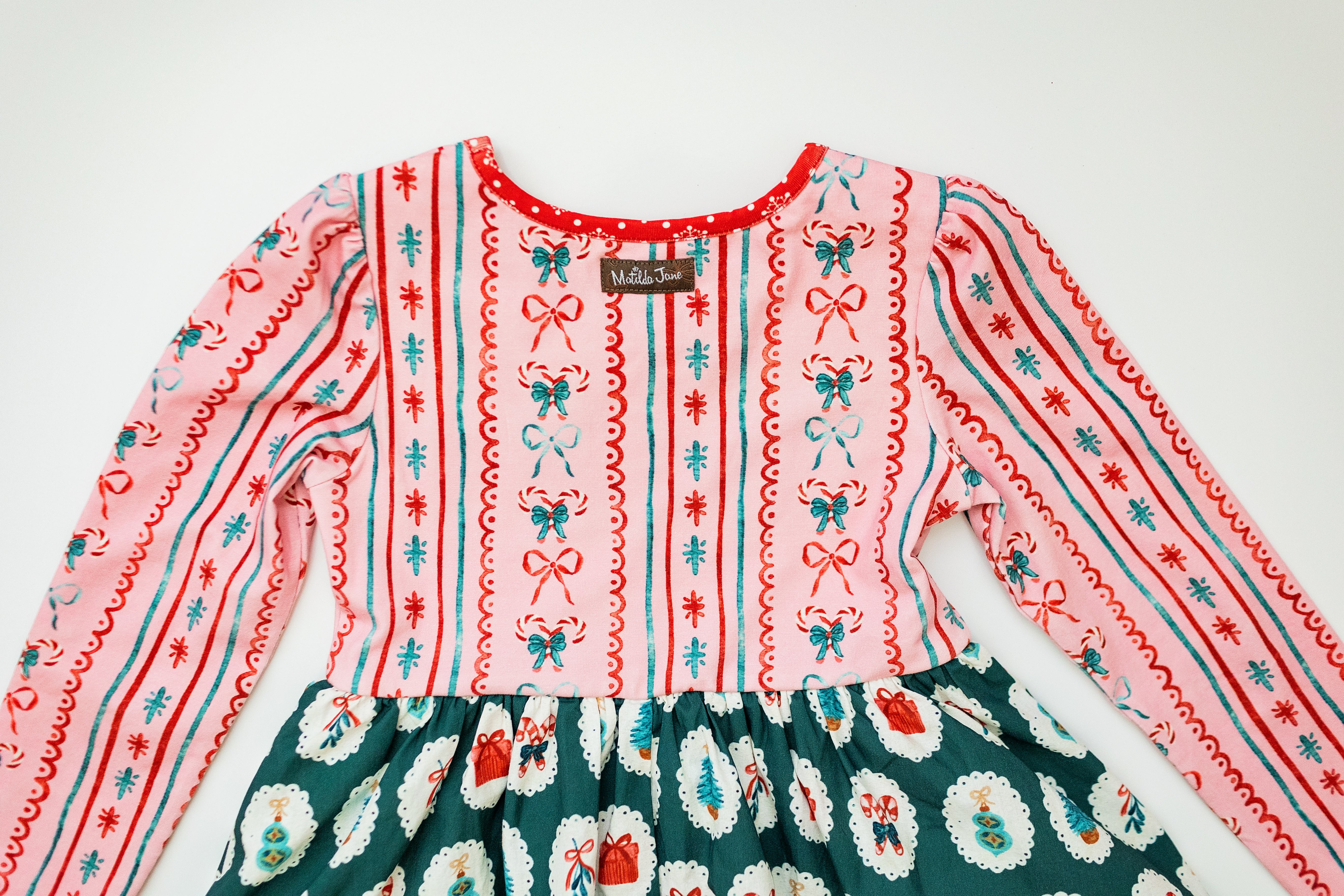 Mistletoe Magic Ruffle Dress