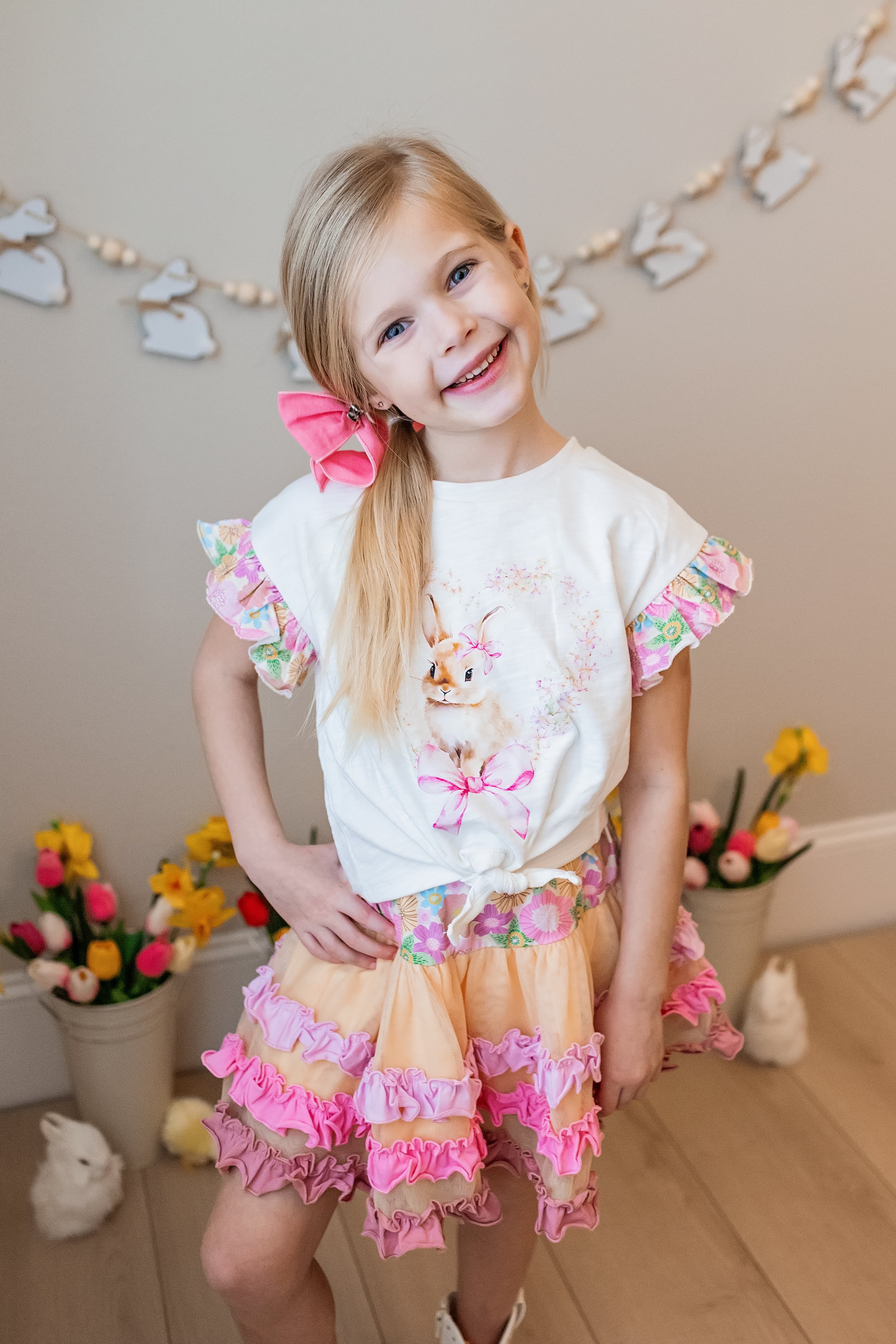 Flora & Flopsy Charm Ruffle Skirt