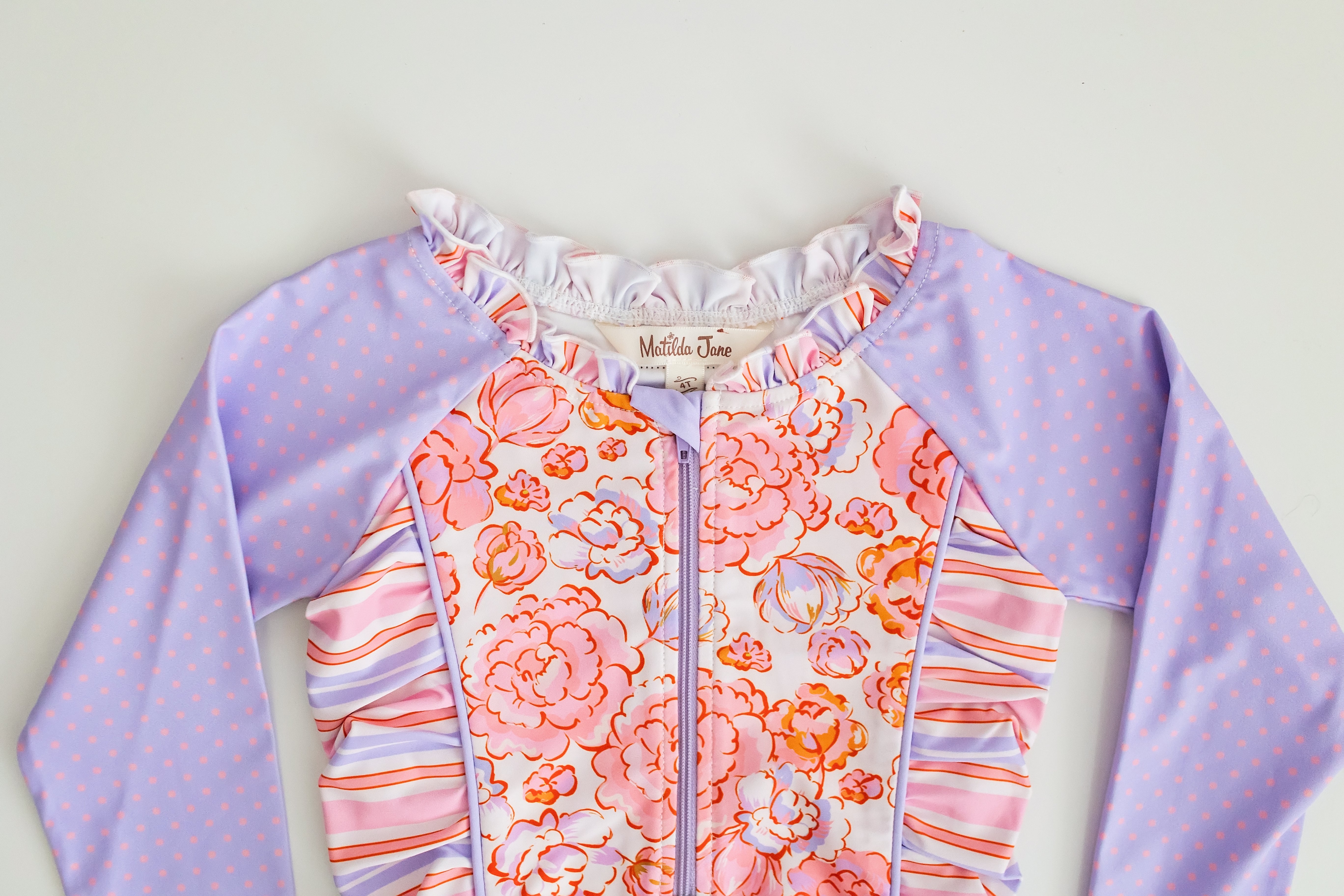 Rash Guard Swimsuit - Long Sleeve | Coastal Charm