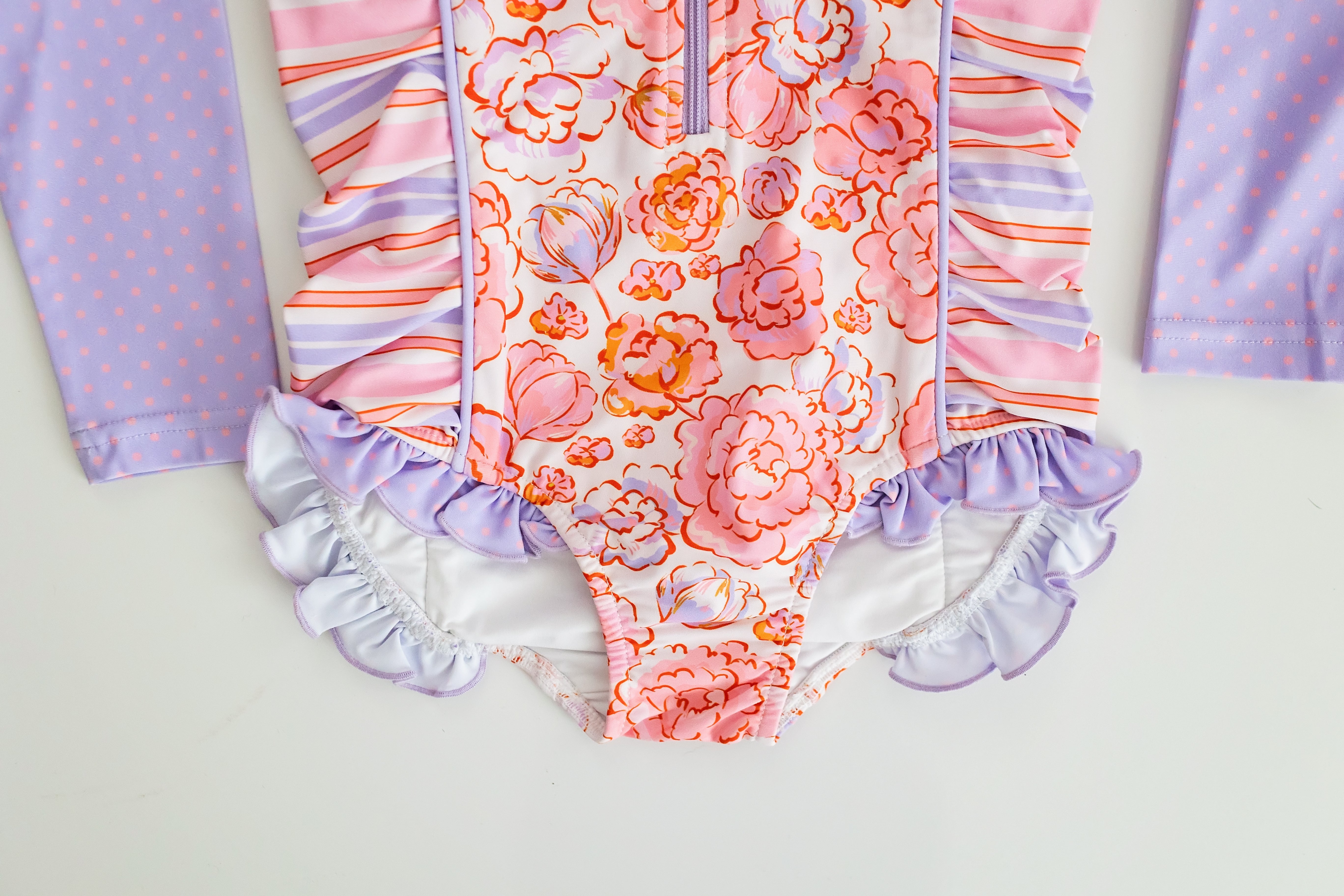 Rash Guard Swimsuit - Long Sleeve | Coastal Charm