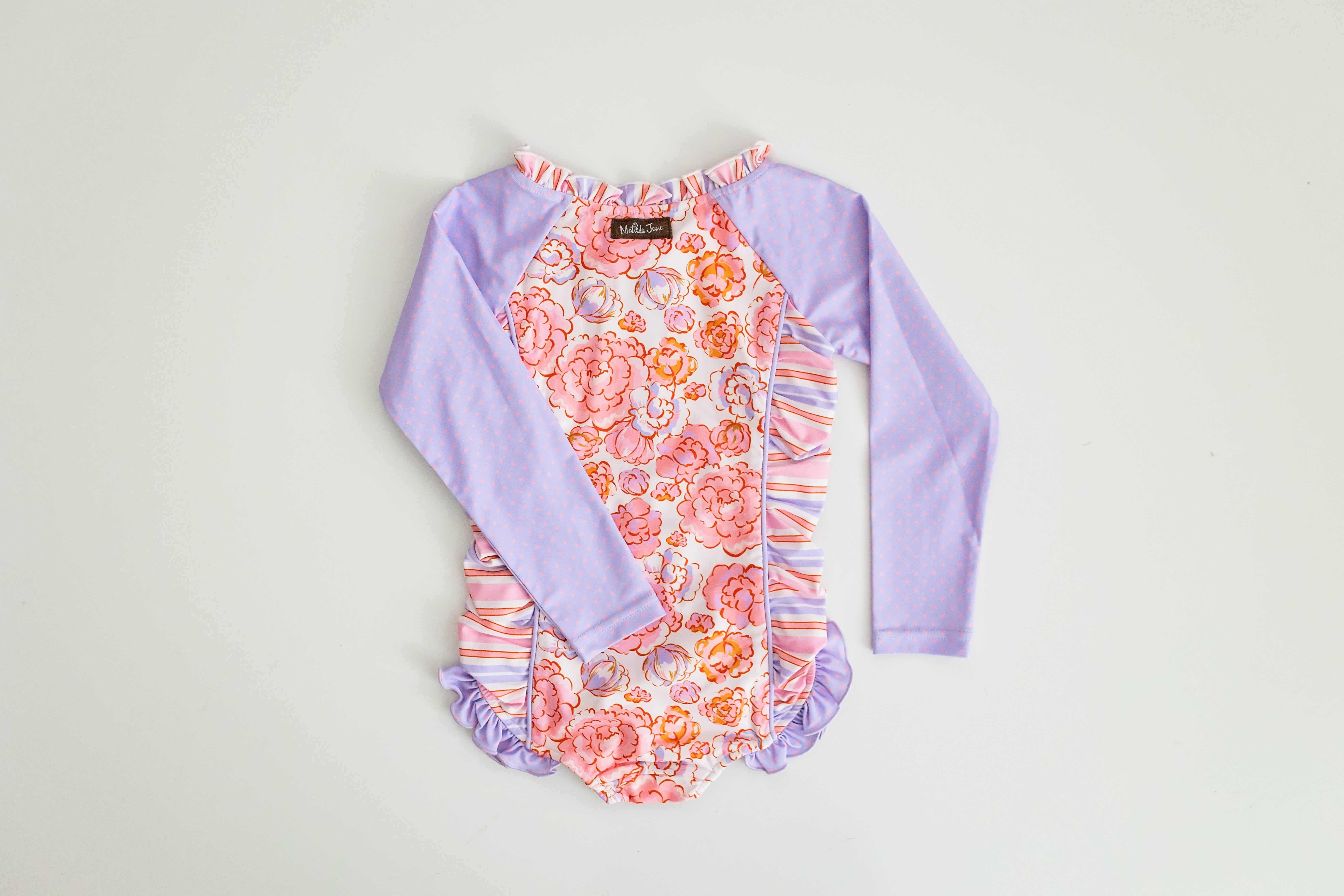 Rash Guard Swimsuit - Long Sleeve | Coastal Charm (PRE-ORDER)