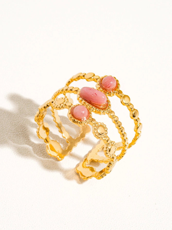 Rosette Crown Ring