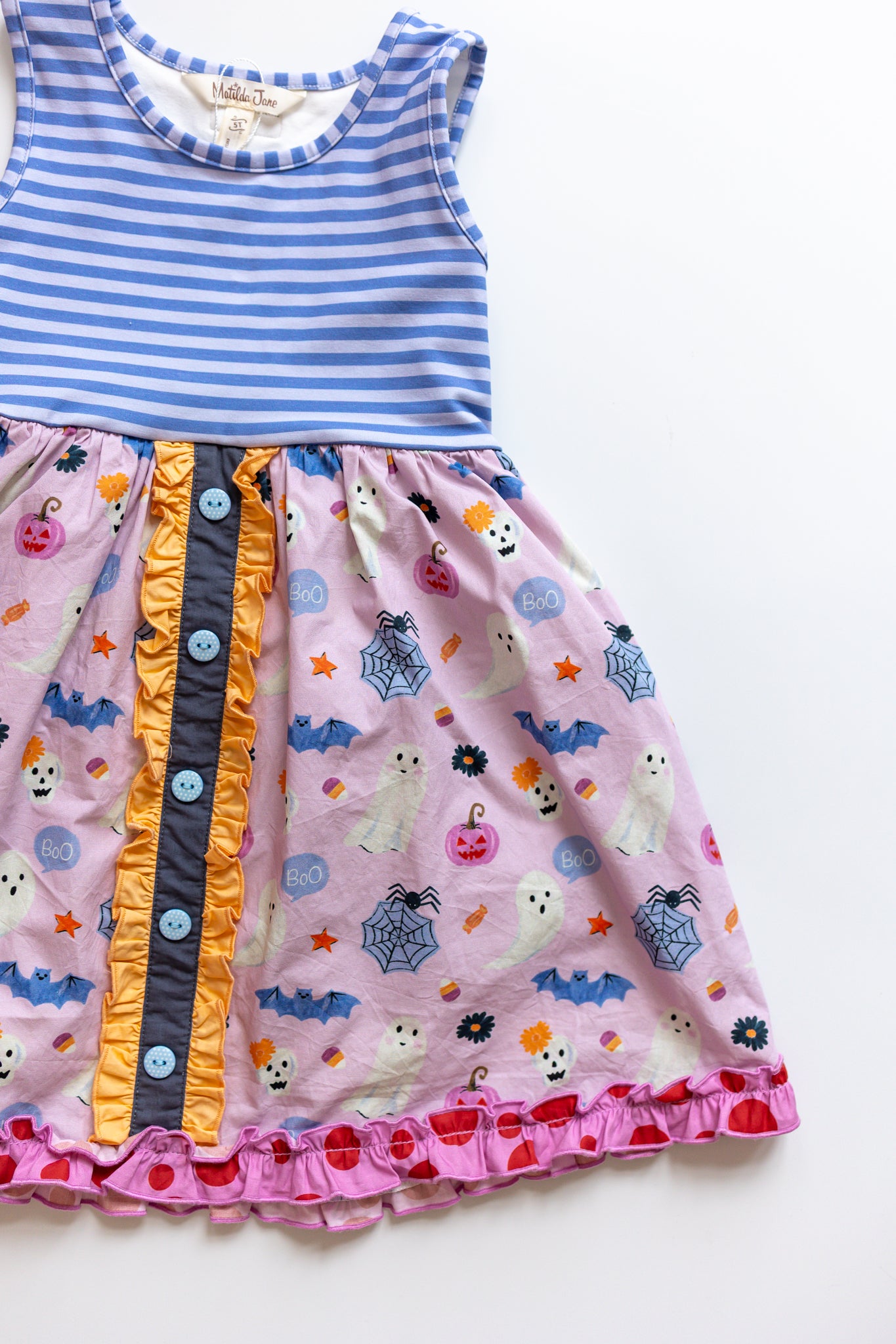 Enchanted Boo Bash Button Dress (Pre-Order)