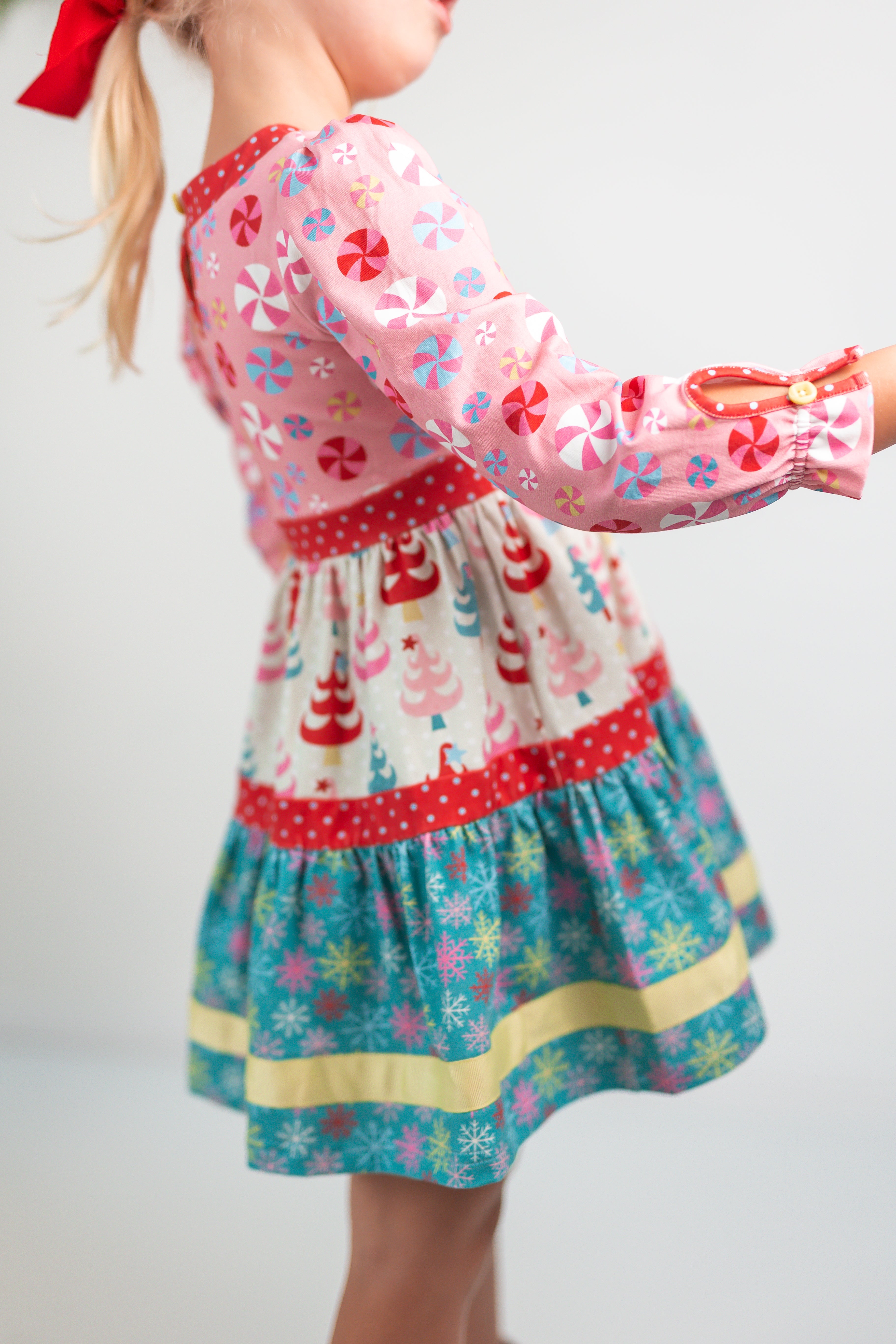 Twinkle Tree Treasures Panel Dress