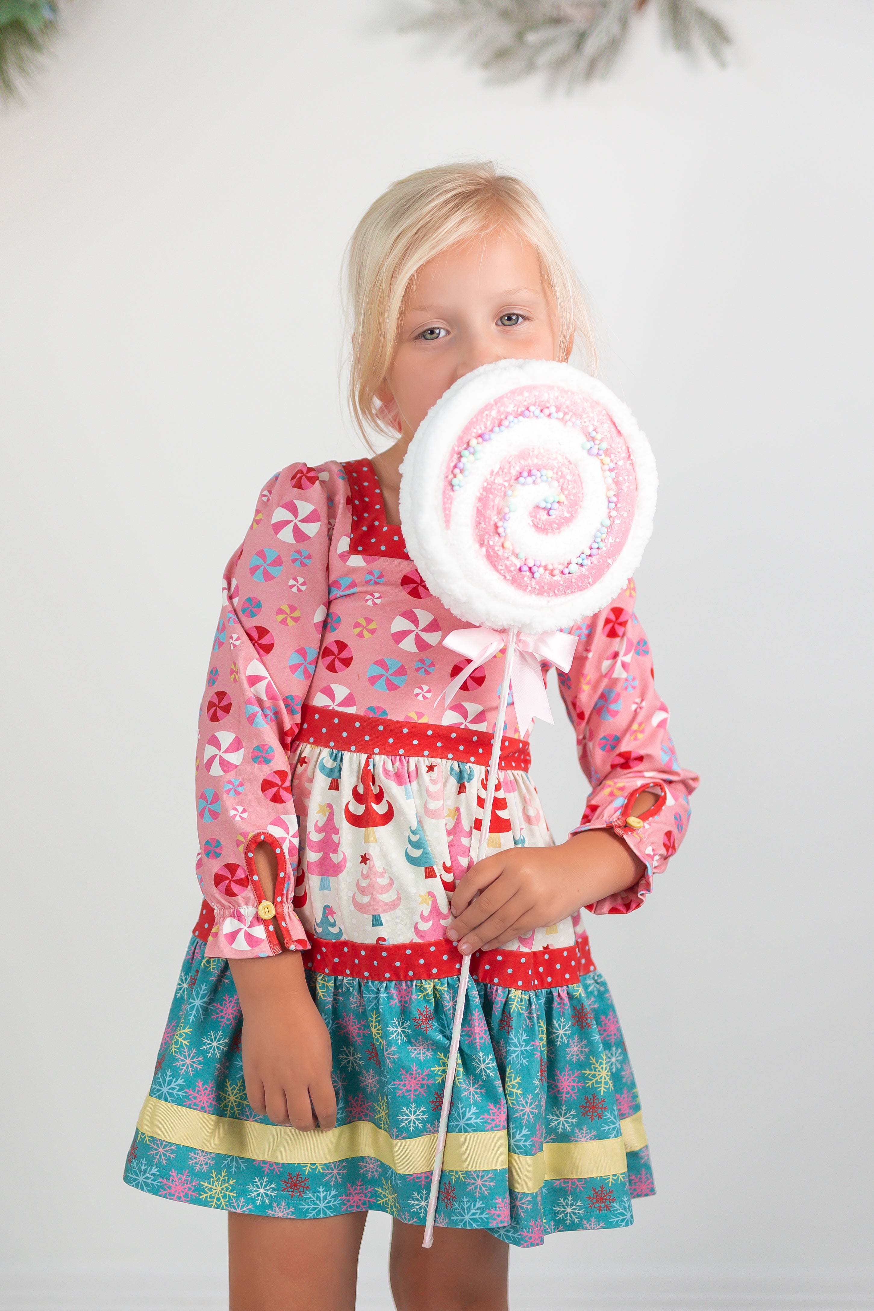 Twinkle Tree Treasures Panel Dress