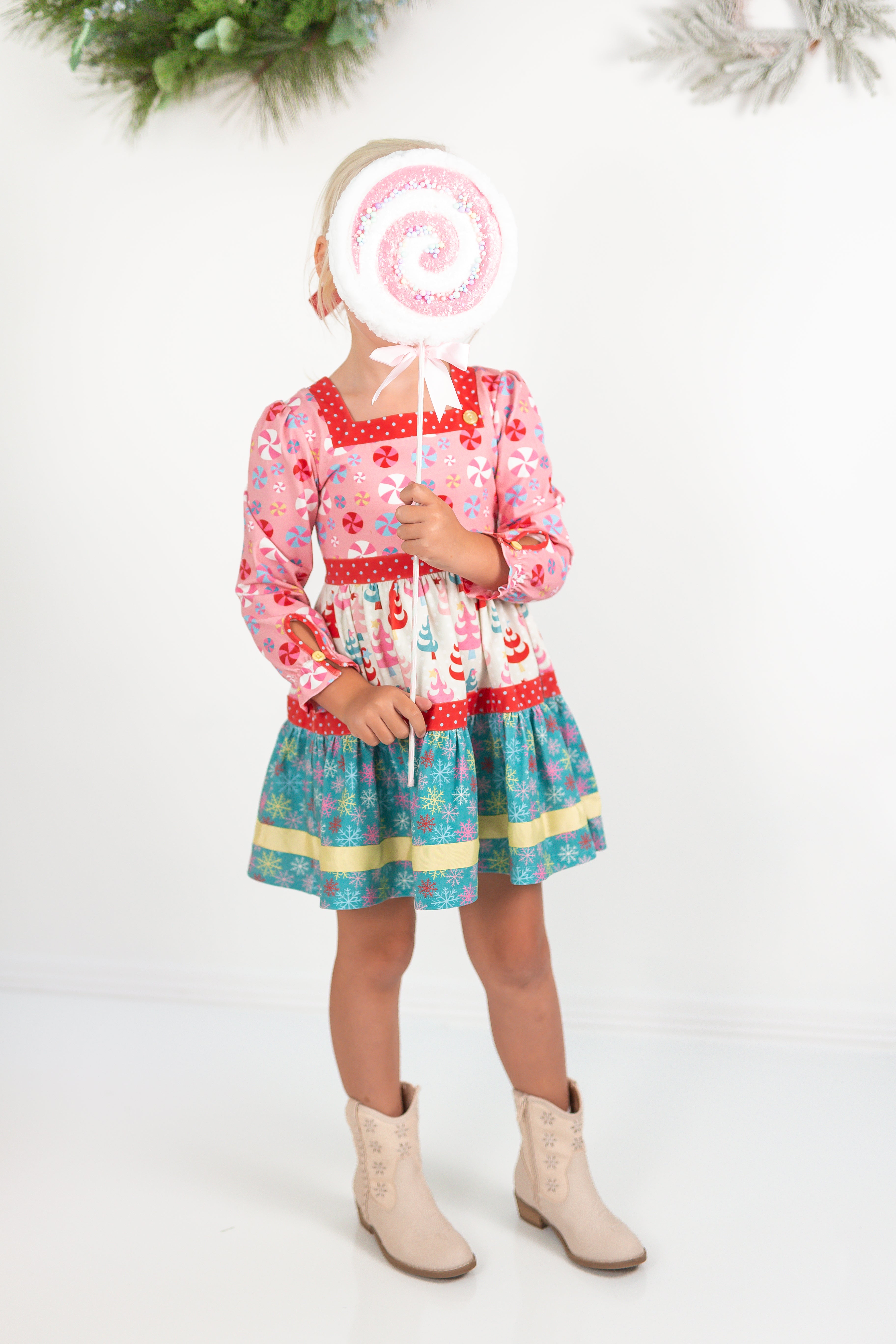 Twinkle Tree Treasures Panel Dress