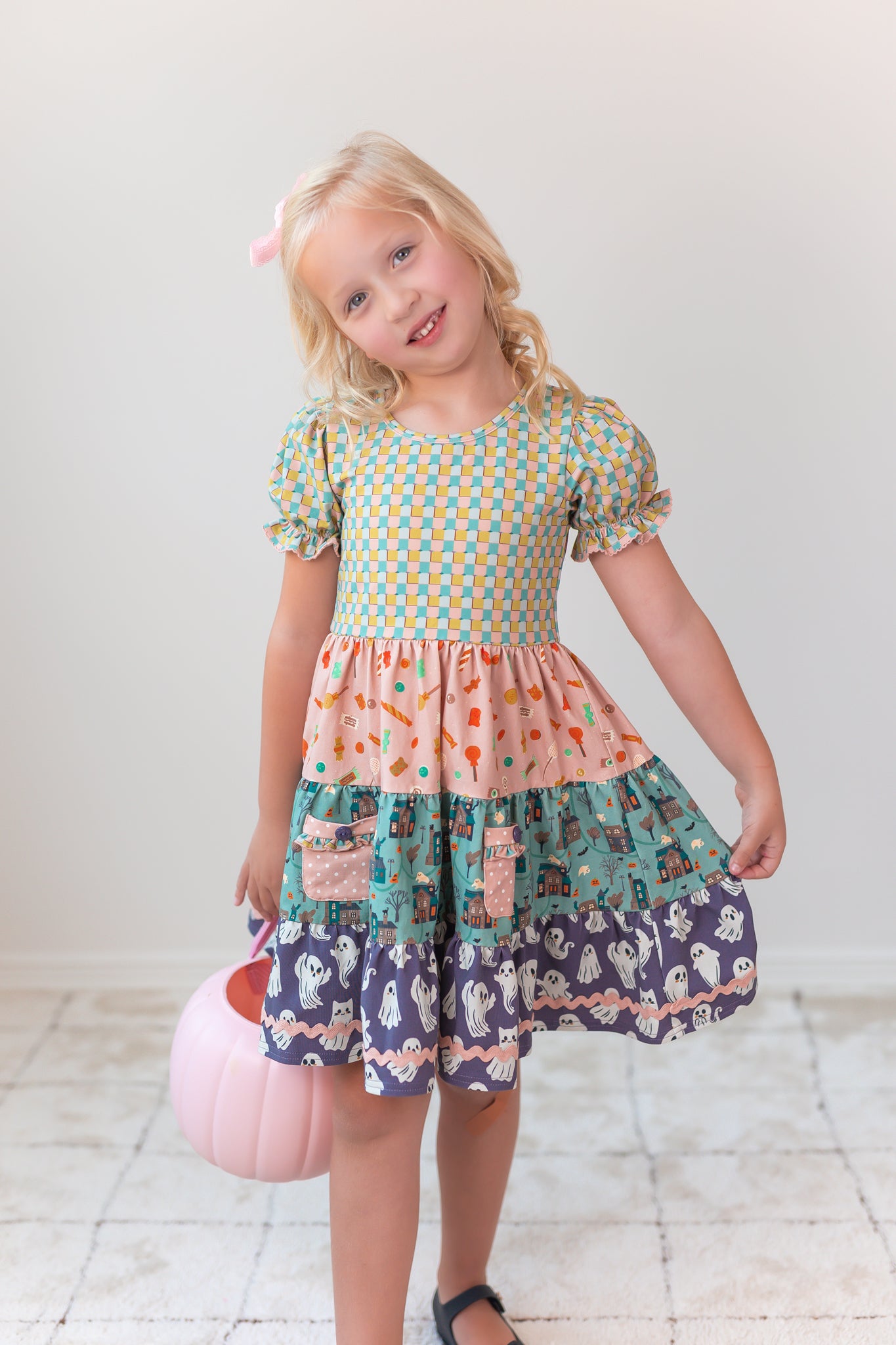 Little Haunts Lane Panel Dress (Pre-Order)