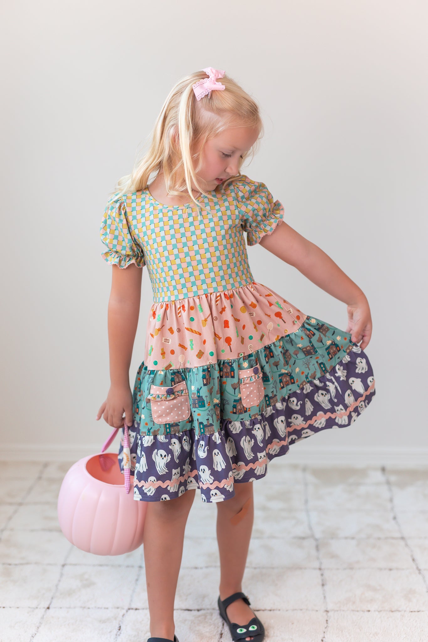 Little Haunts Lane Panel Dress (Pre-Order)