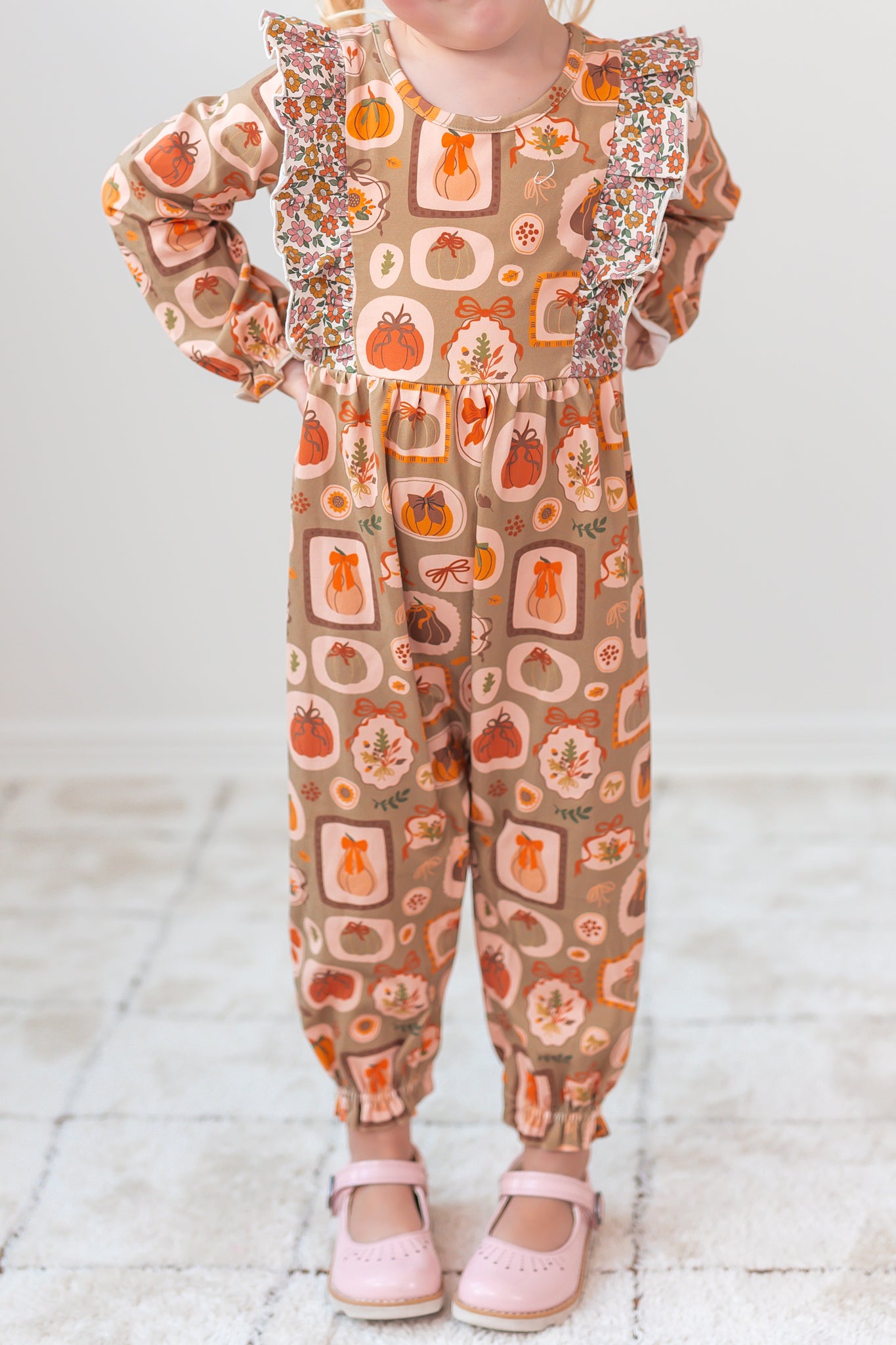 Pecan Prattle Baby Romper (Pre-Order)