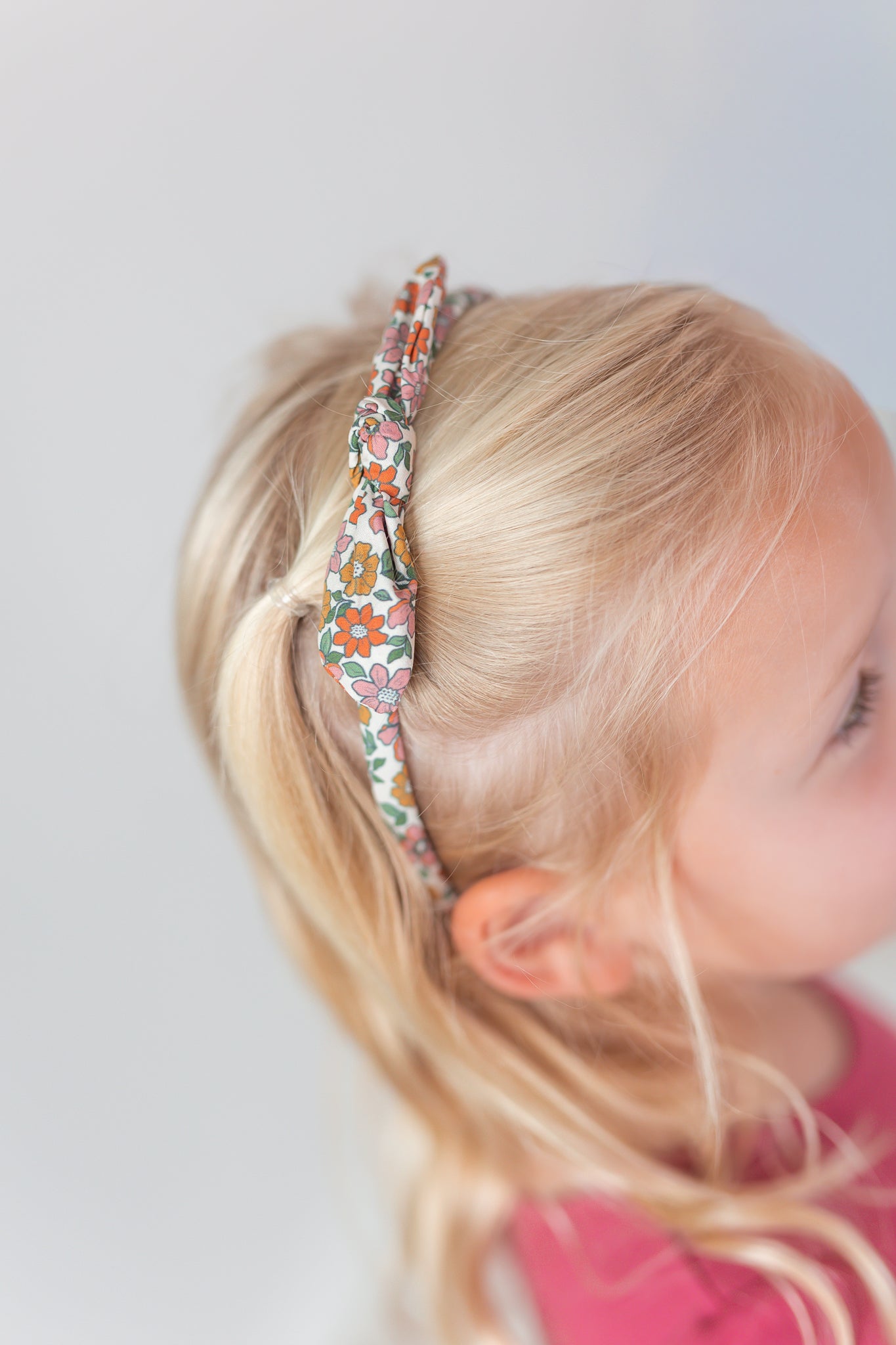 Ditsy Ruffle Roots Headband (Pre-Order)