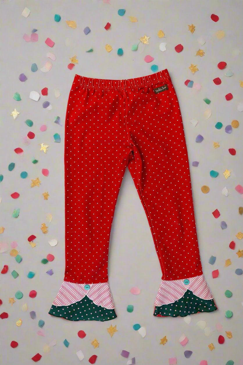 Naughty or Nice Scrappy Leggings