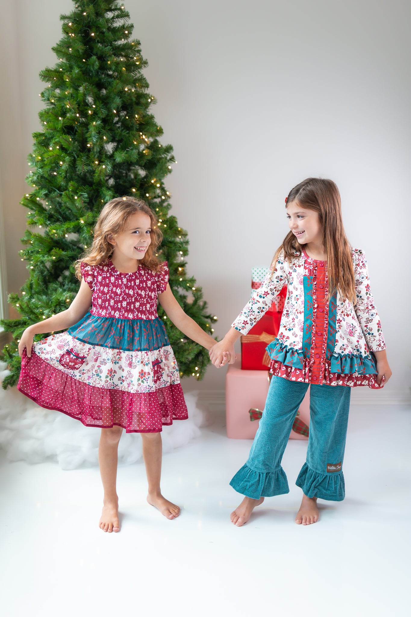 Tinselberry Lane Ruffle Tunic (Pre-Order)