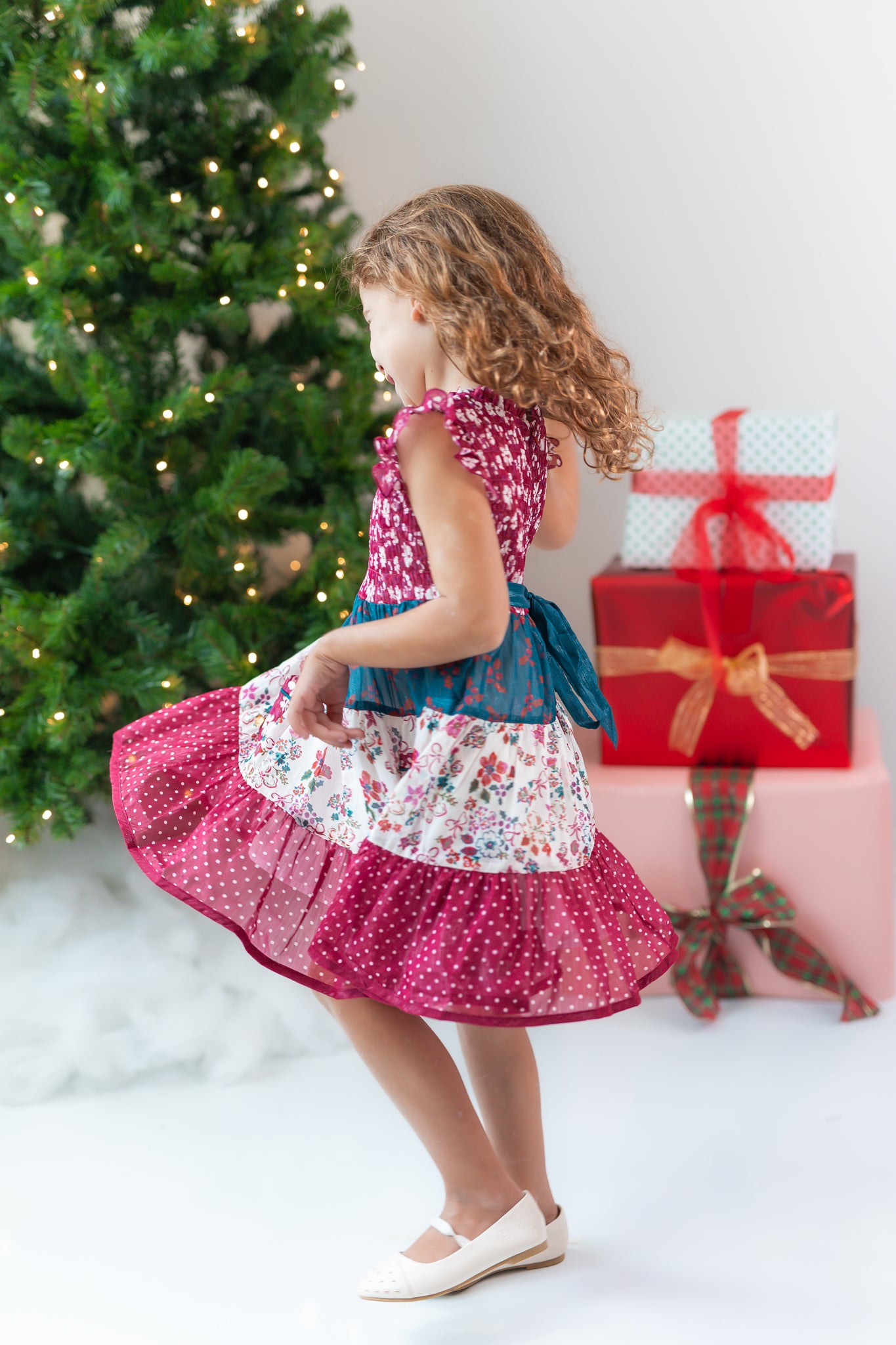 Tinselberry Lane Shimmer Dress (Pre-Order)