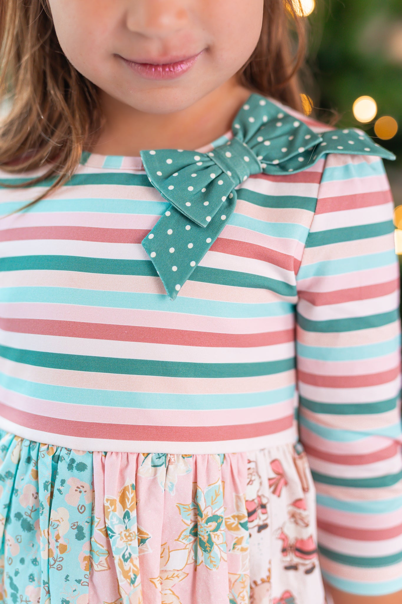 Santas Sugarplum Panel Dress (Pre-Order)